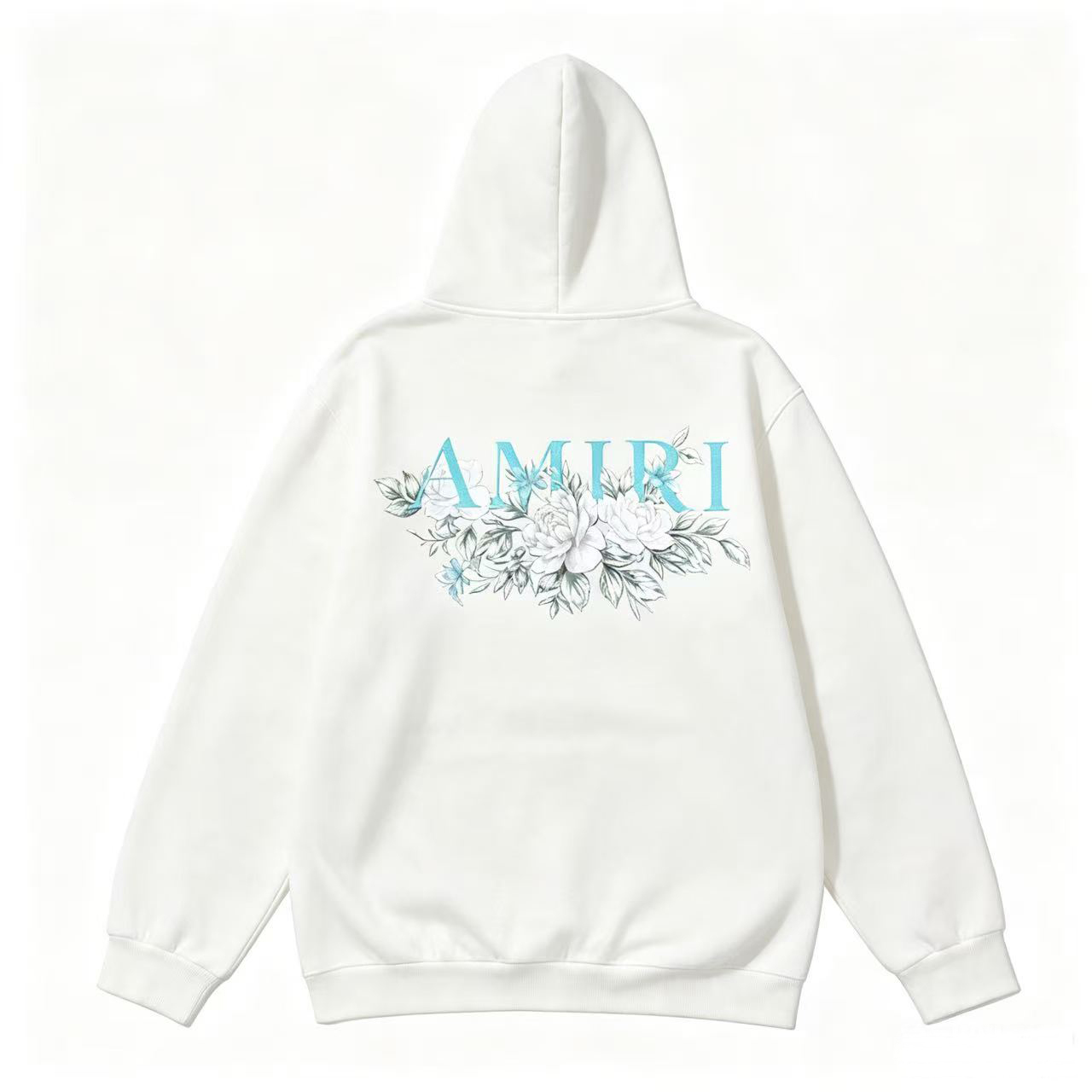 Amiri Floral Hoodie  'White' - DesignerGu