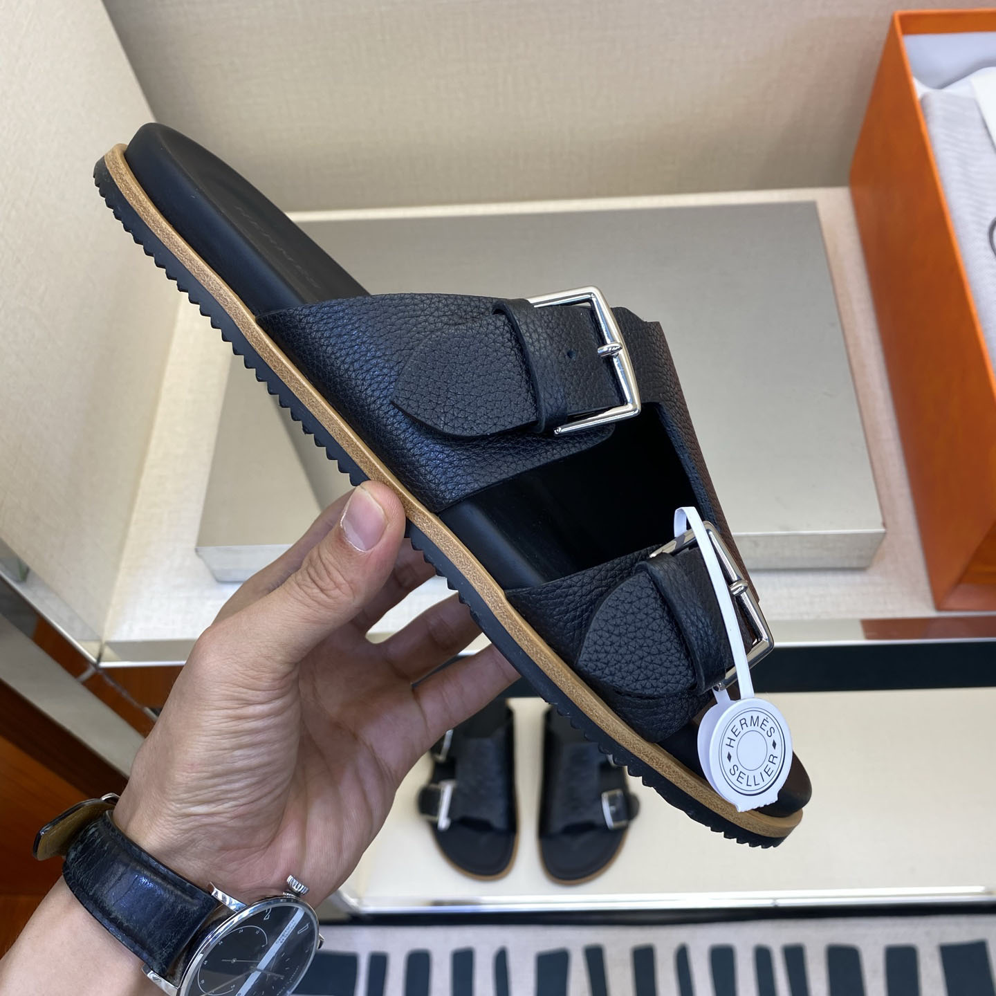 Hermes Naxos Sandal - DesignerGu