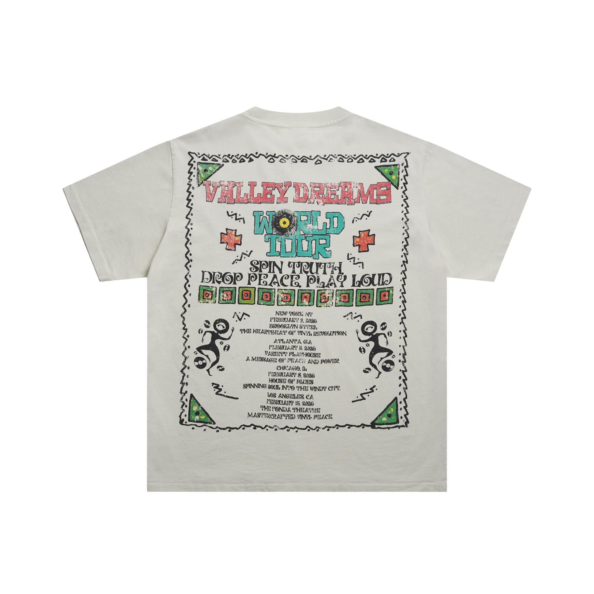 Vale Forever Chaos Bling Tee 'Tan' - DesignerGu