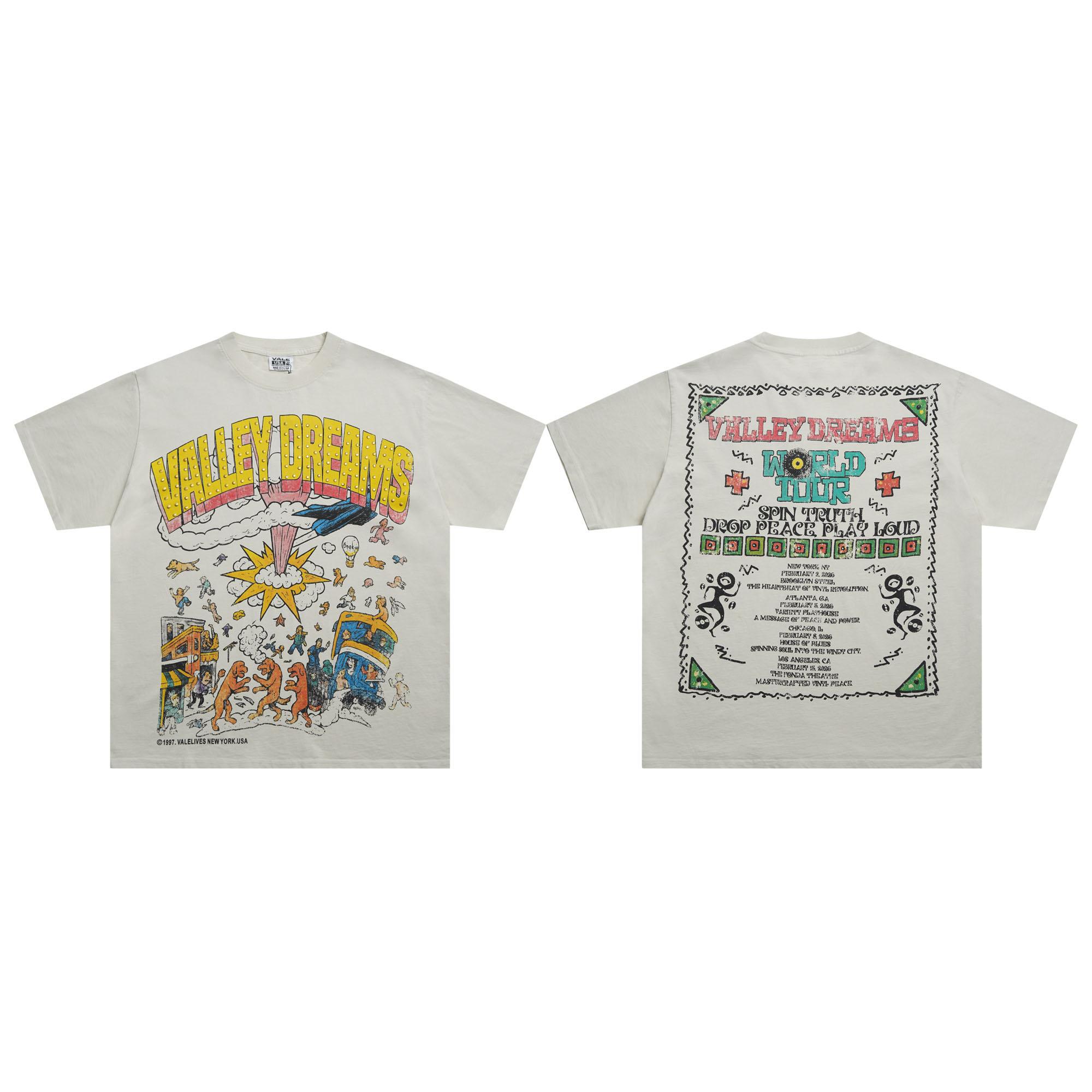 Vale Forever Chaos Bling Tee 'Tan' - DesignerGu