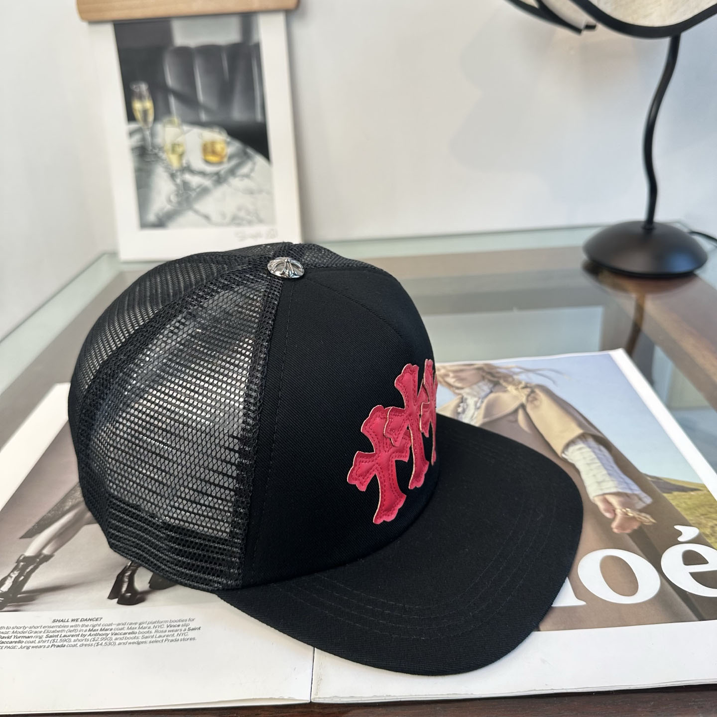 Chrome Heart Cap  - DesignerGu