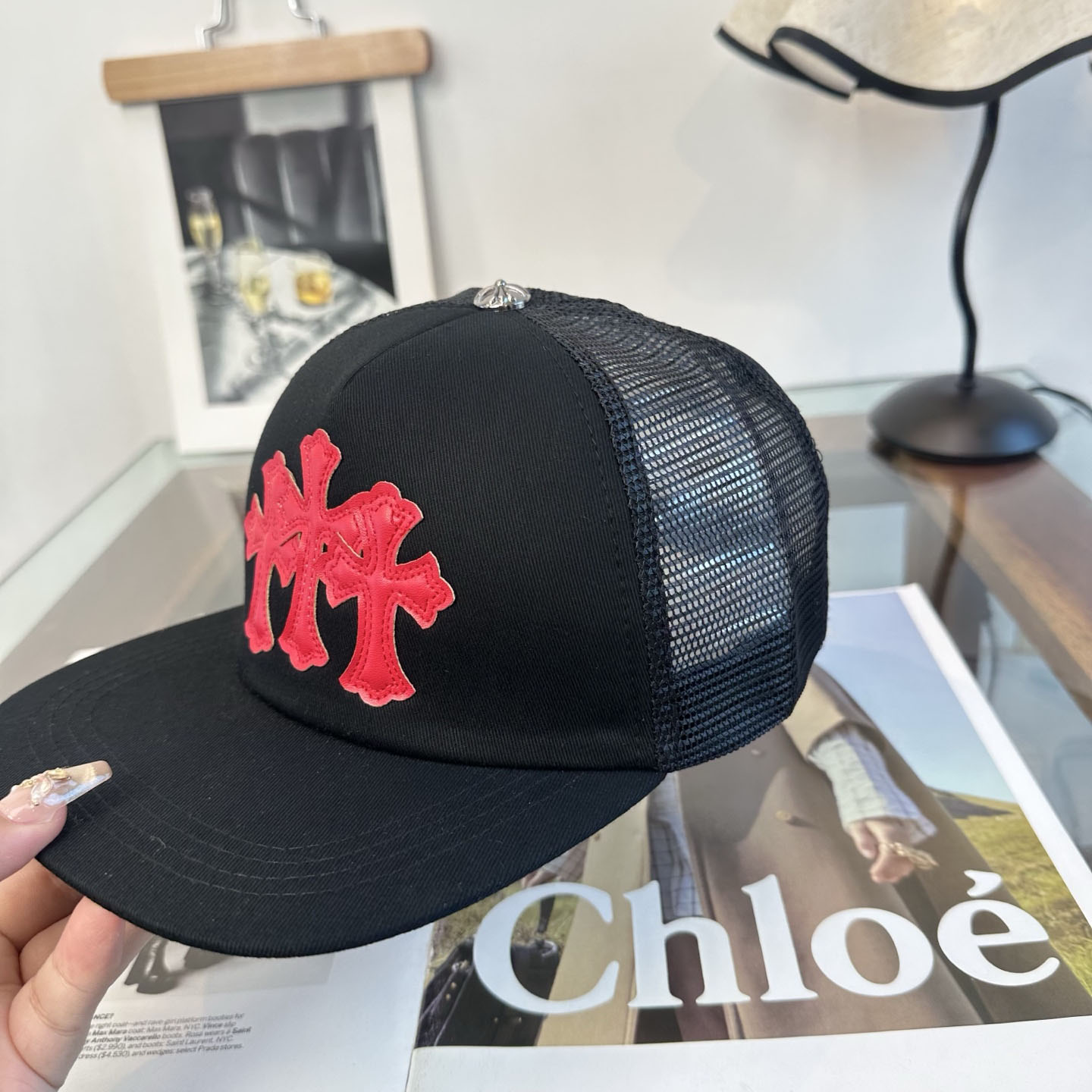 Chrome Heart Cap  - DesignerGu
