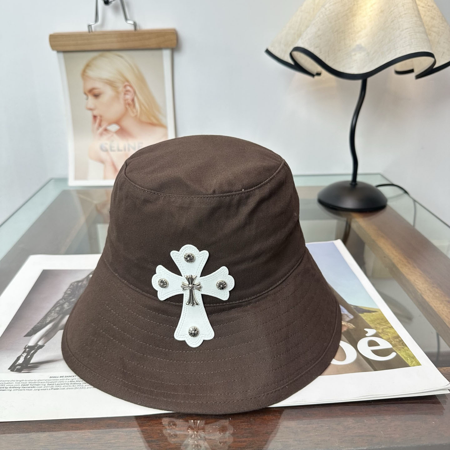 Chrome Heart Bucket Hat - DesignerGu
