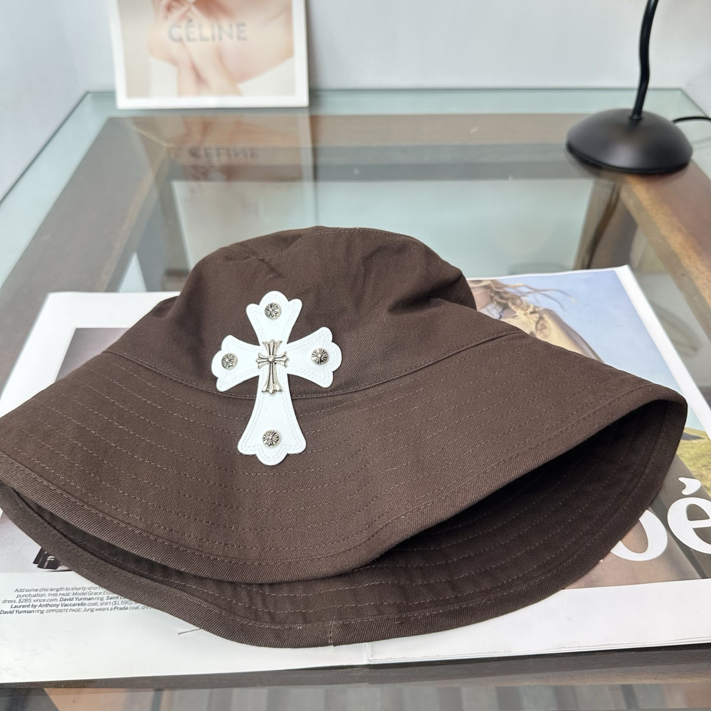 Chrome Heart Bucket Hat - DesignerGu