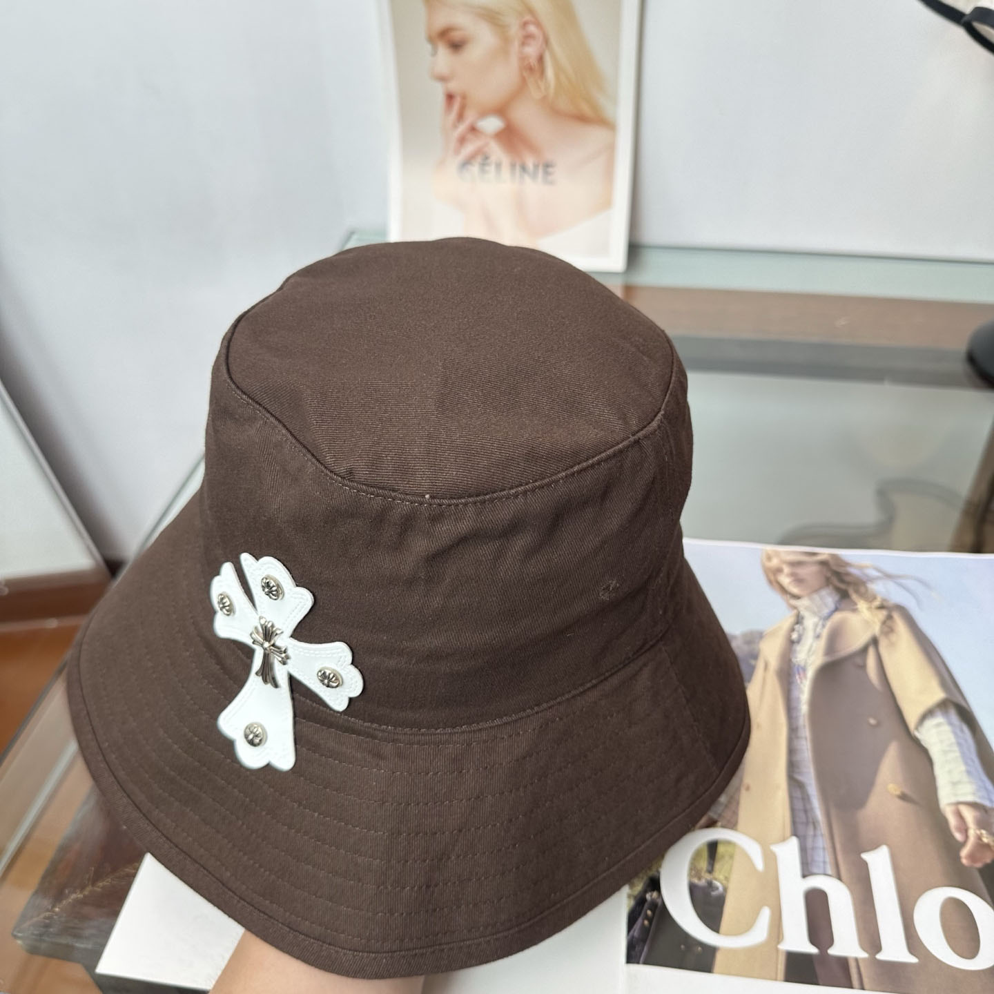 Chrome Heart Bucket Hat - DesignerGu