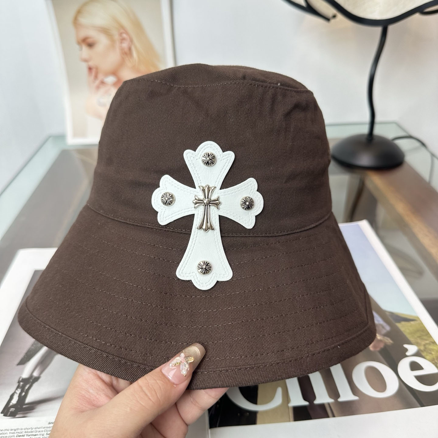 Chrome Heart Bucket Hat - DesignerGu