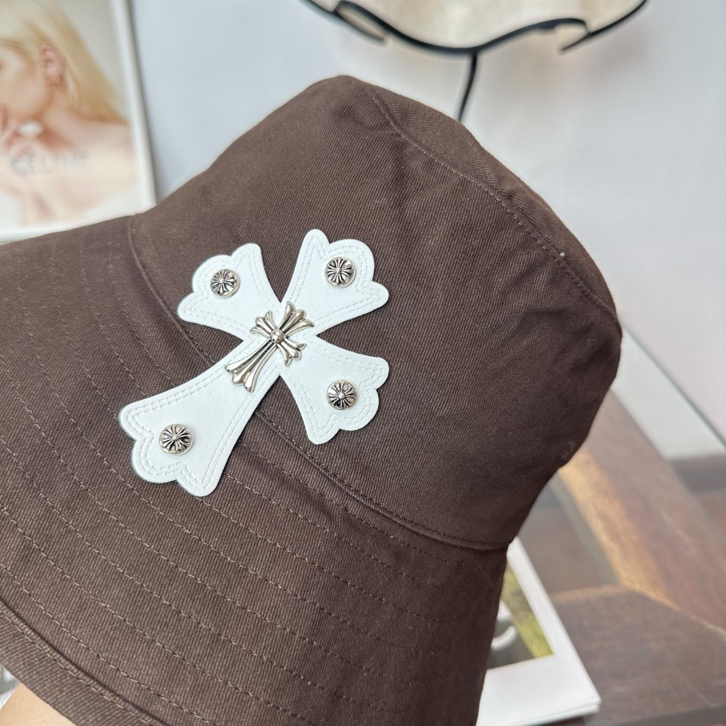 Chrome Heart Bucket Hat - DesignerGu