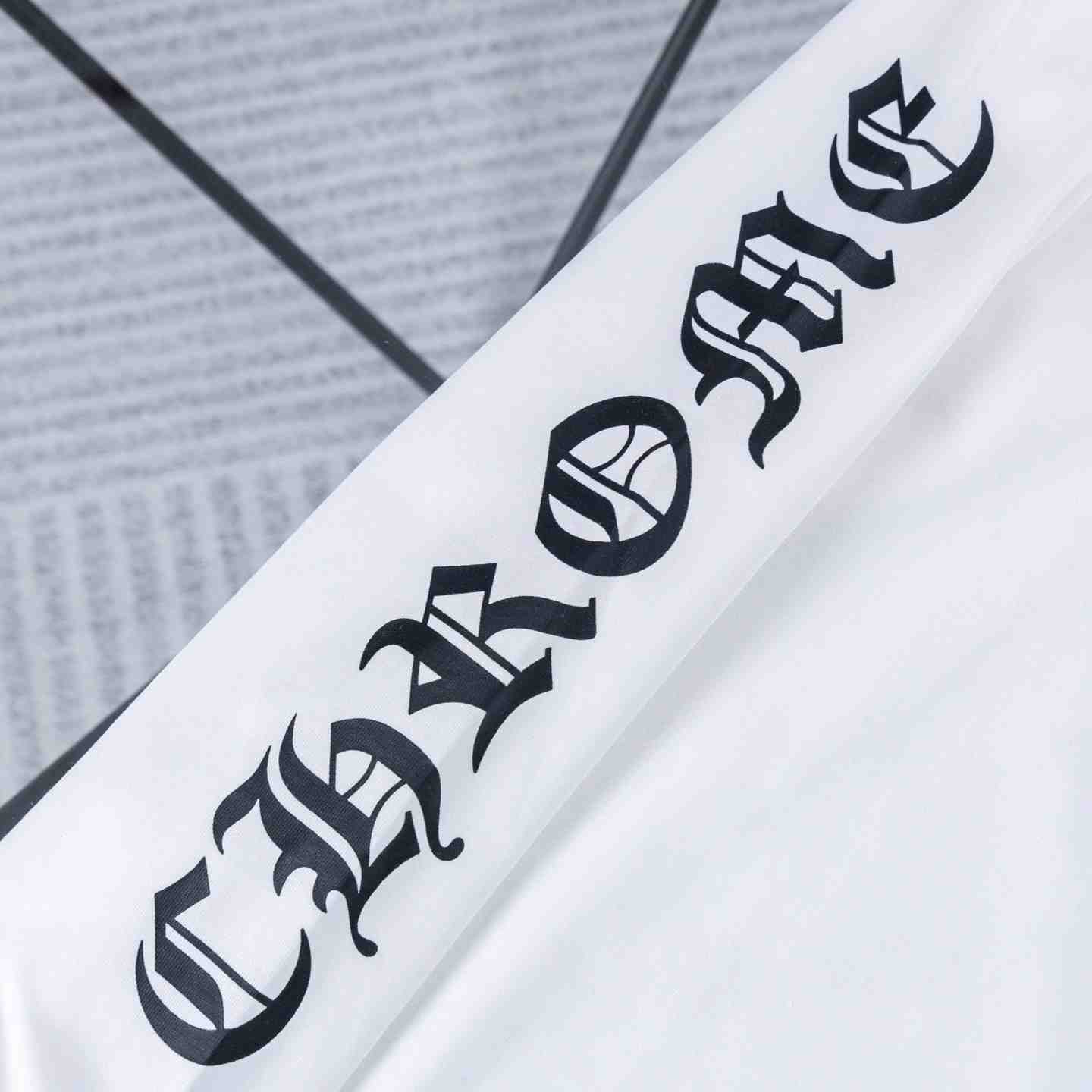 Chrome Hearts Dagger  Long Sleeve Tee 'White' - DesignerGu