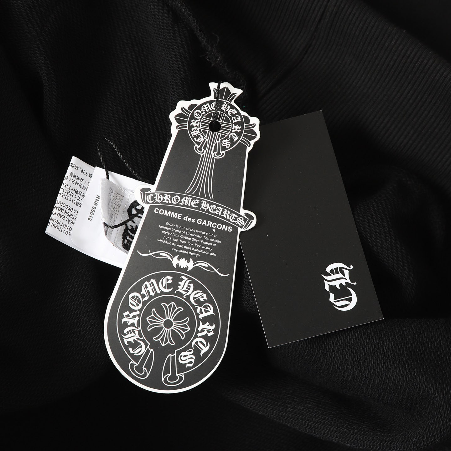 Chrome Hearts Green Leather Cross Horseshoe Hoodie - DesignerGu
