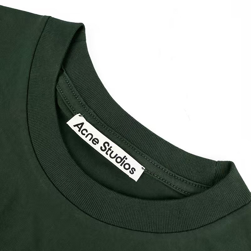 Acne Studios Jersey T-shirt With Logo - DesignerGu