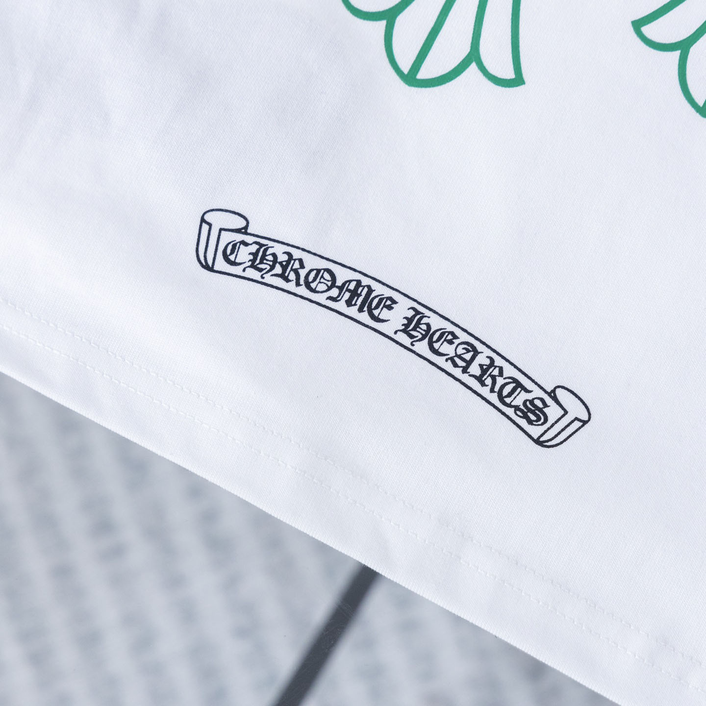Chrome Hearts Cemetery Long Sleeve T-Shirt  'White' - DesignerGu