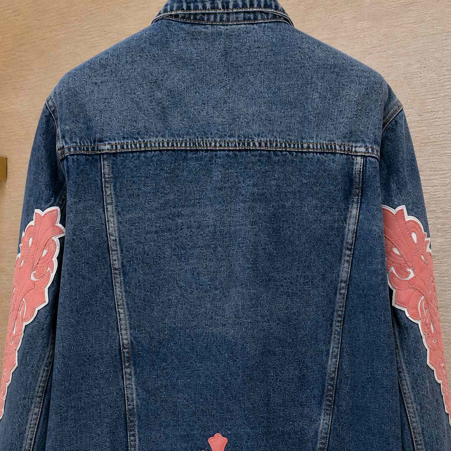 Chrome Hearts Denim Trucker Jacket - DesignerGu