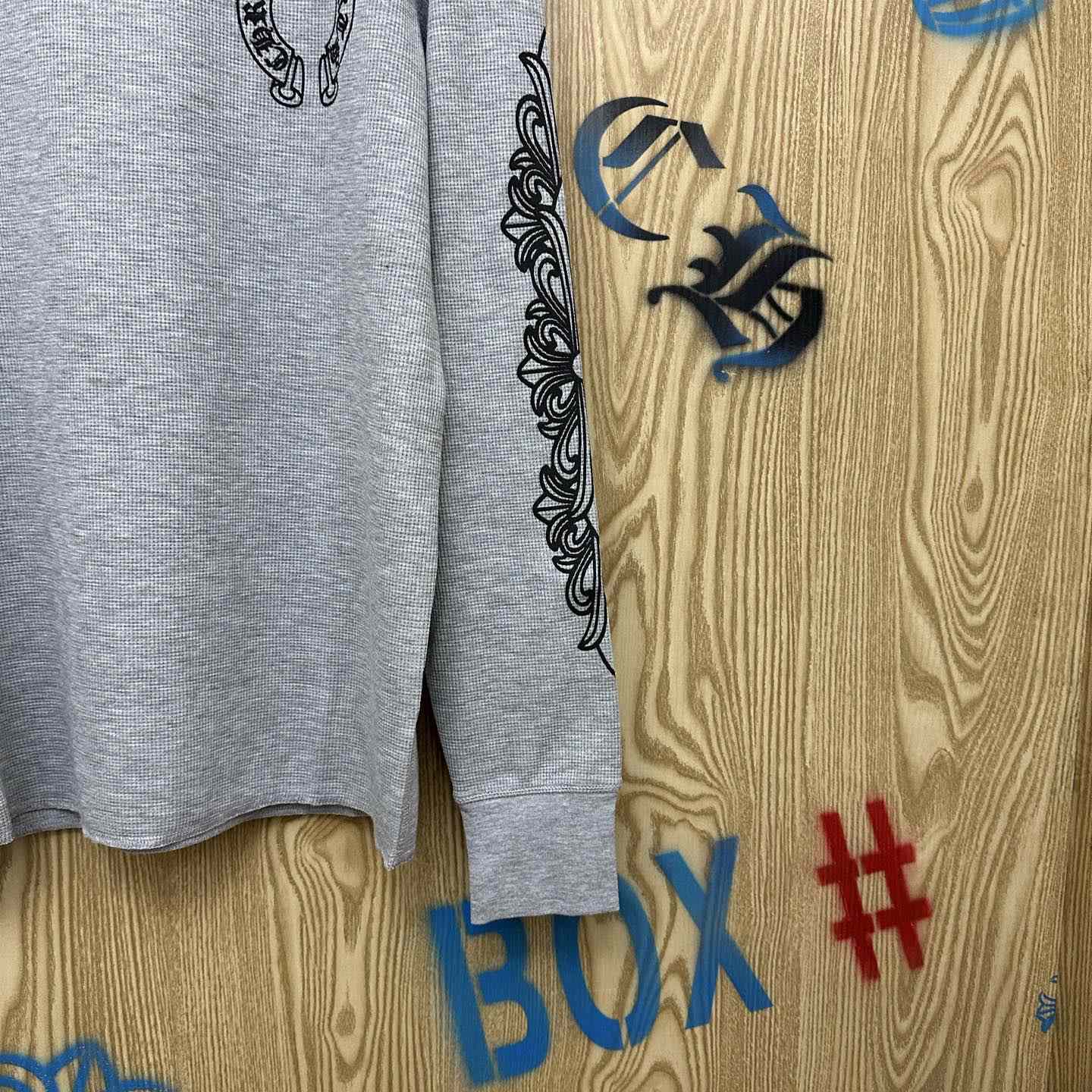 Chrome Hearts Horseshoe Logo Long Sleeve T-Shirt - DesignerGu