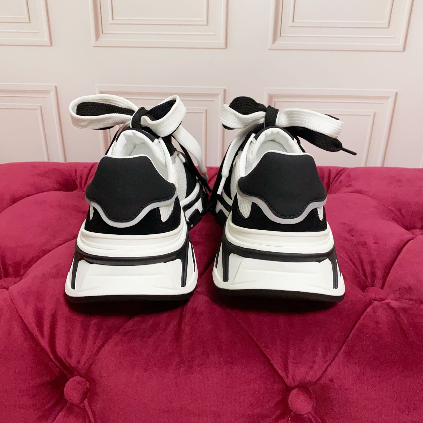 Dolce & Gabbana DG Country Road Nylon And Leather Sneakers - DesignerGu
