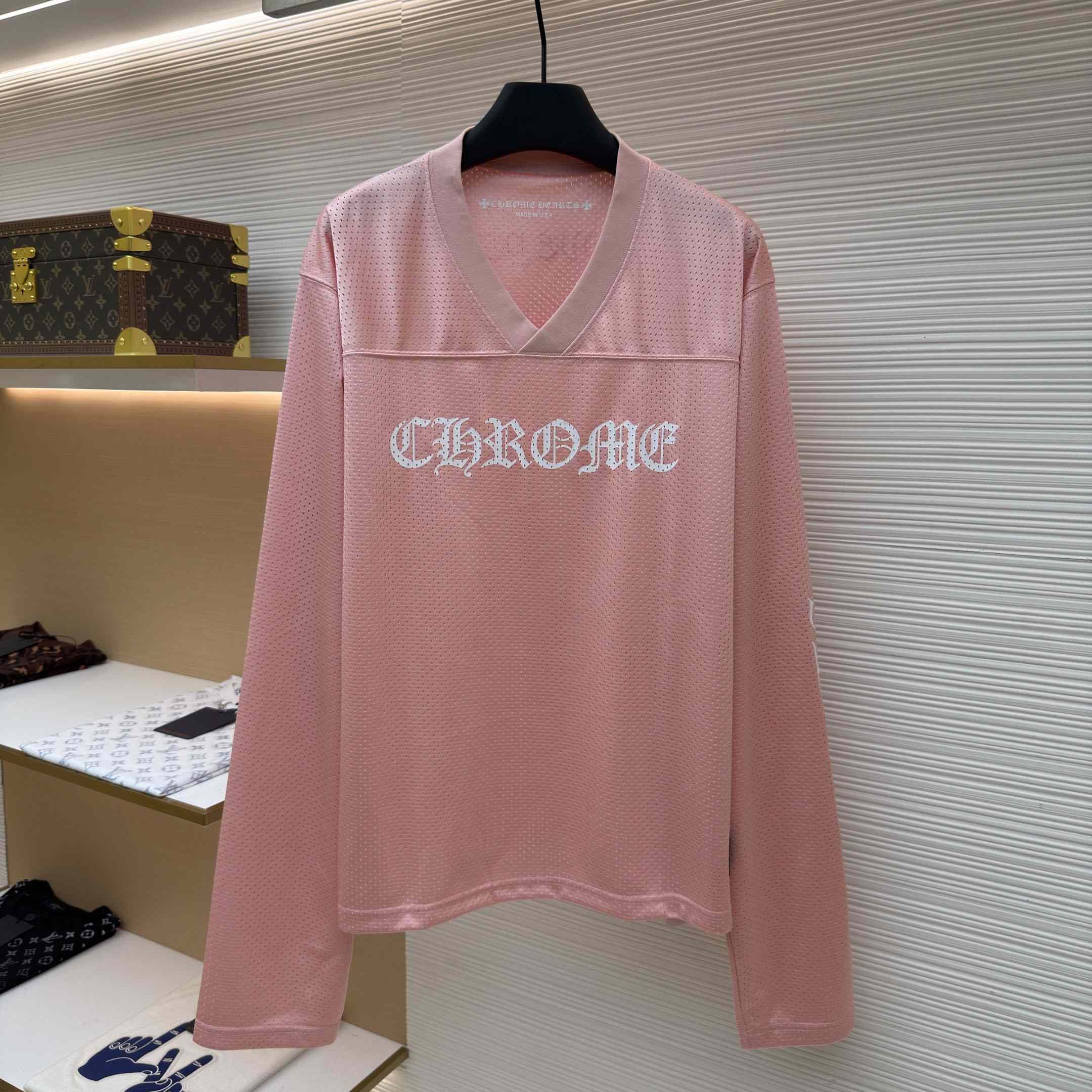 Chrome Hearts Stadium Mesh Long sleeve Jersey  - DesignerGu