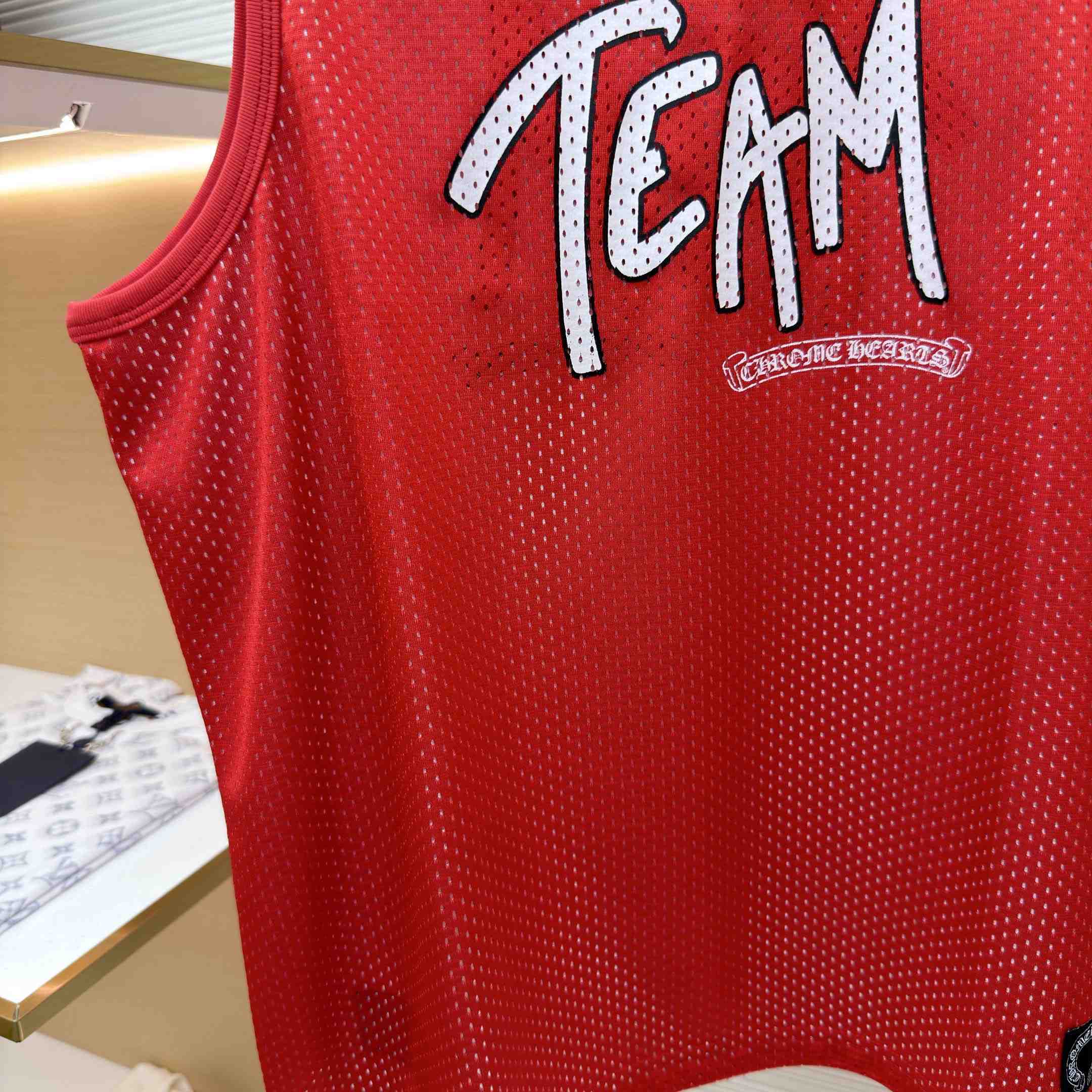 Chrome Hearts Matty Boy Form Stadium Mesh Reversible Jersey - DesignerGu