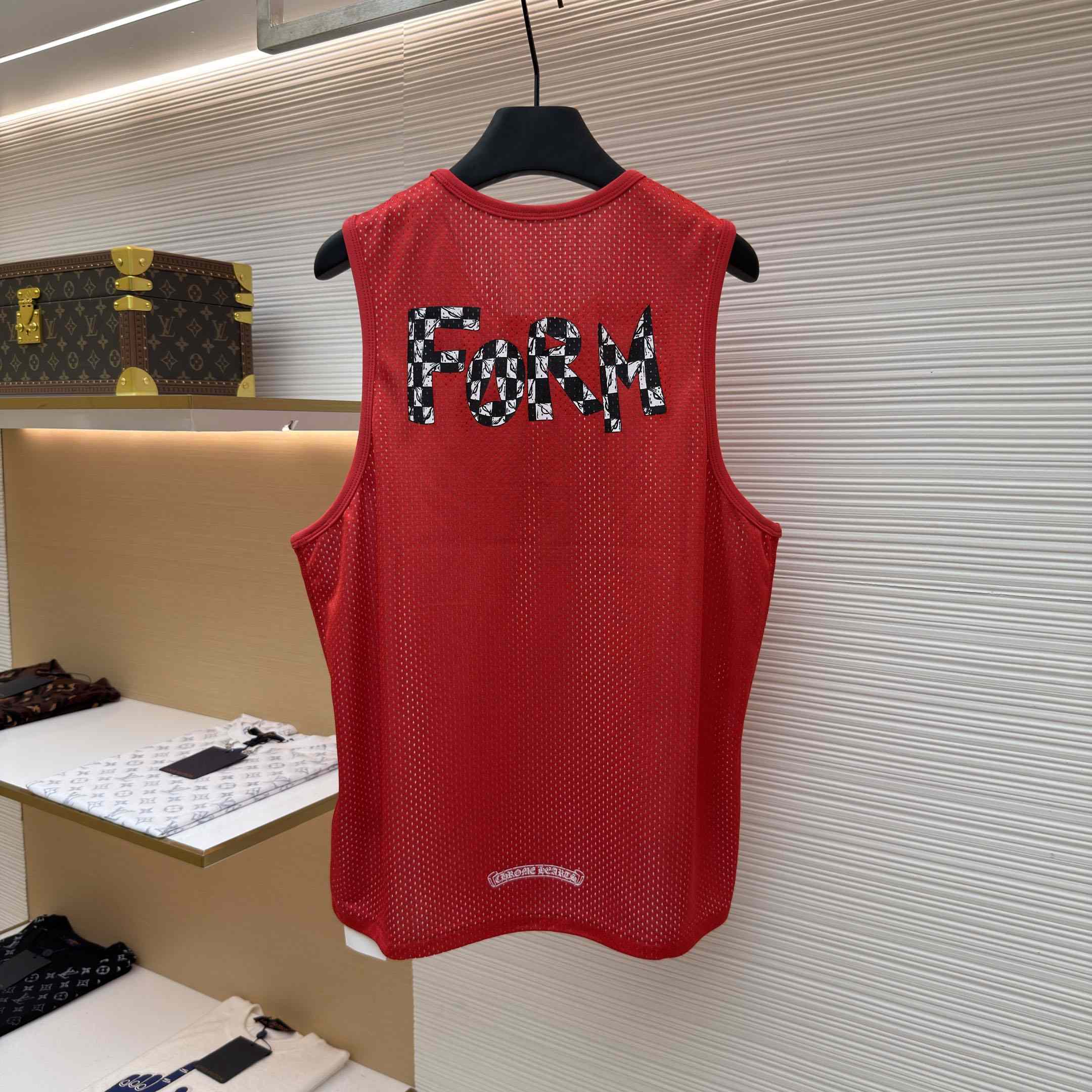 Chrome Hearts Matty Boy Form Stadium Mesh Reversible Jersey - DesignerGu