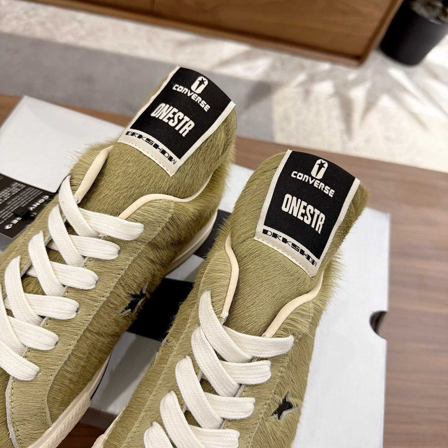 Rick Owens DRKSHDW x Converse One Star Low 'Green' - DesignerGu
