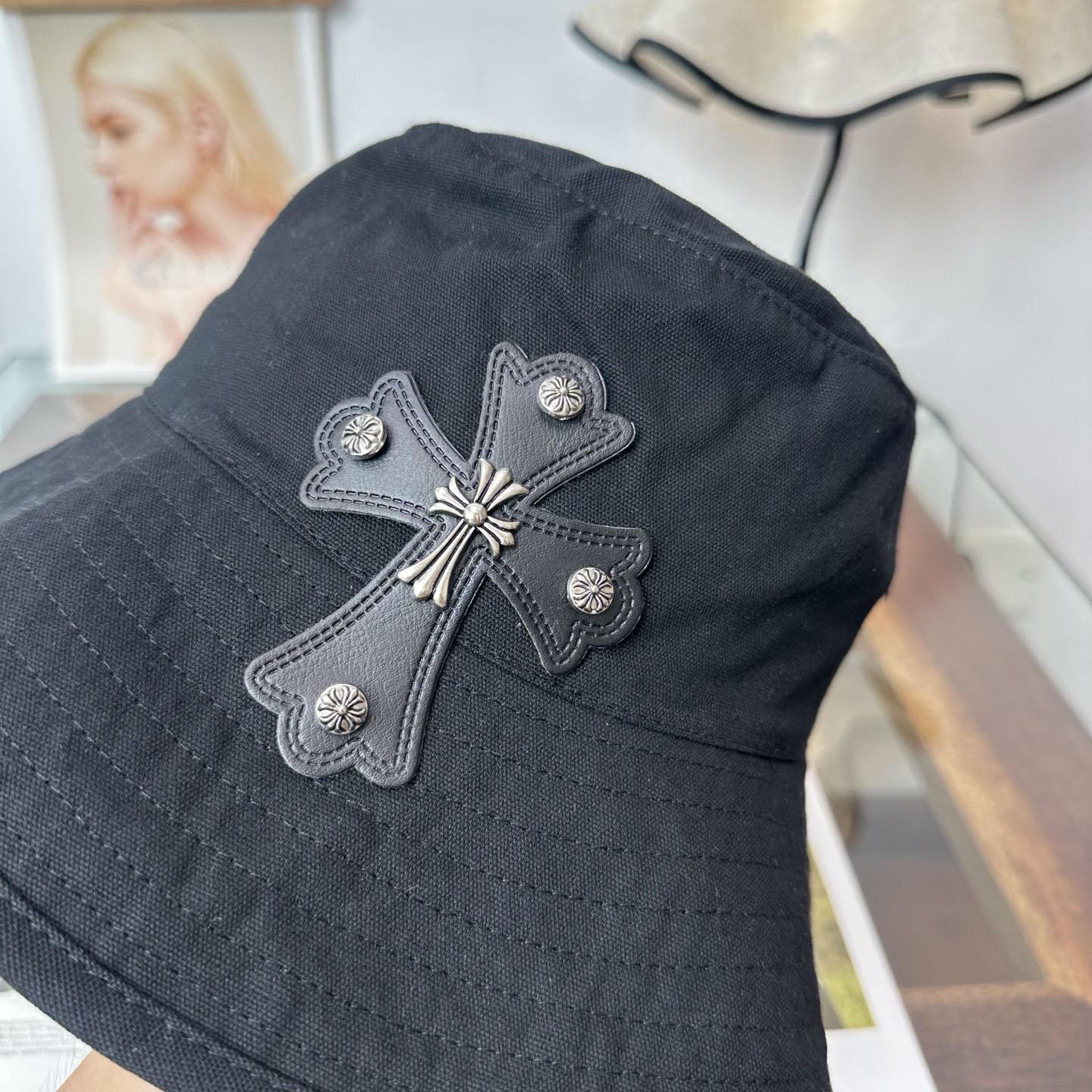 Chrome Heart Bucket Hat - DesignerGu
