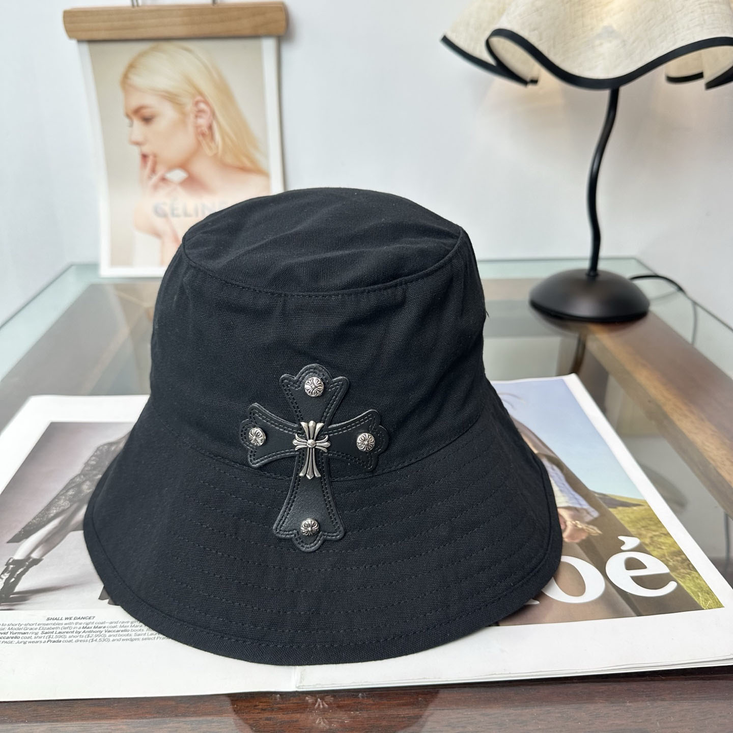 Chrome Heart Bucket Hat - DesignerGu