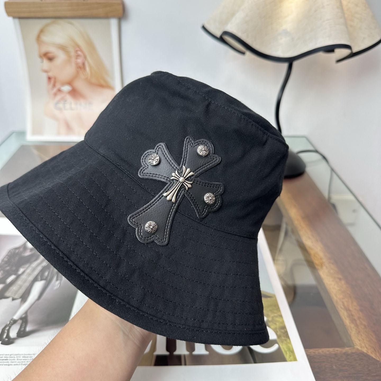 Chrome Heart Bucket Hat - DesignerGu