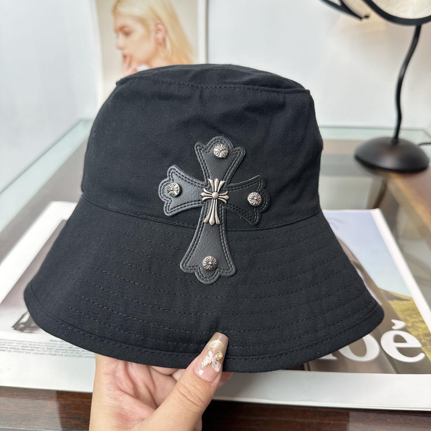 Chrome Heart Bucket Hat - DesignerGu