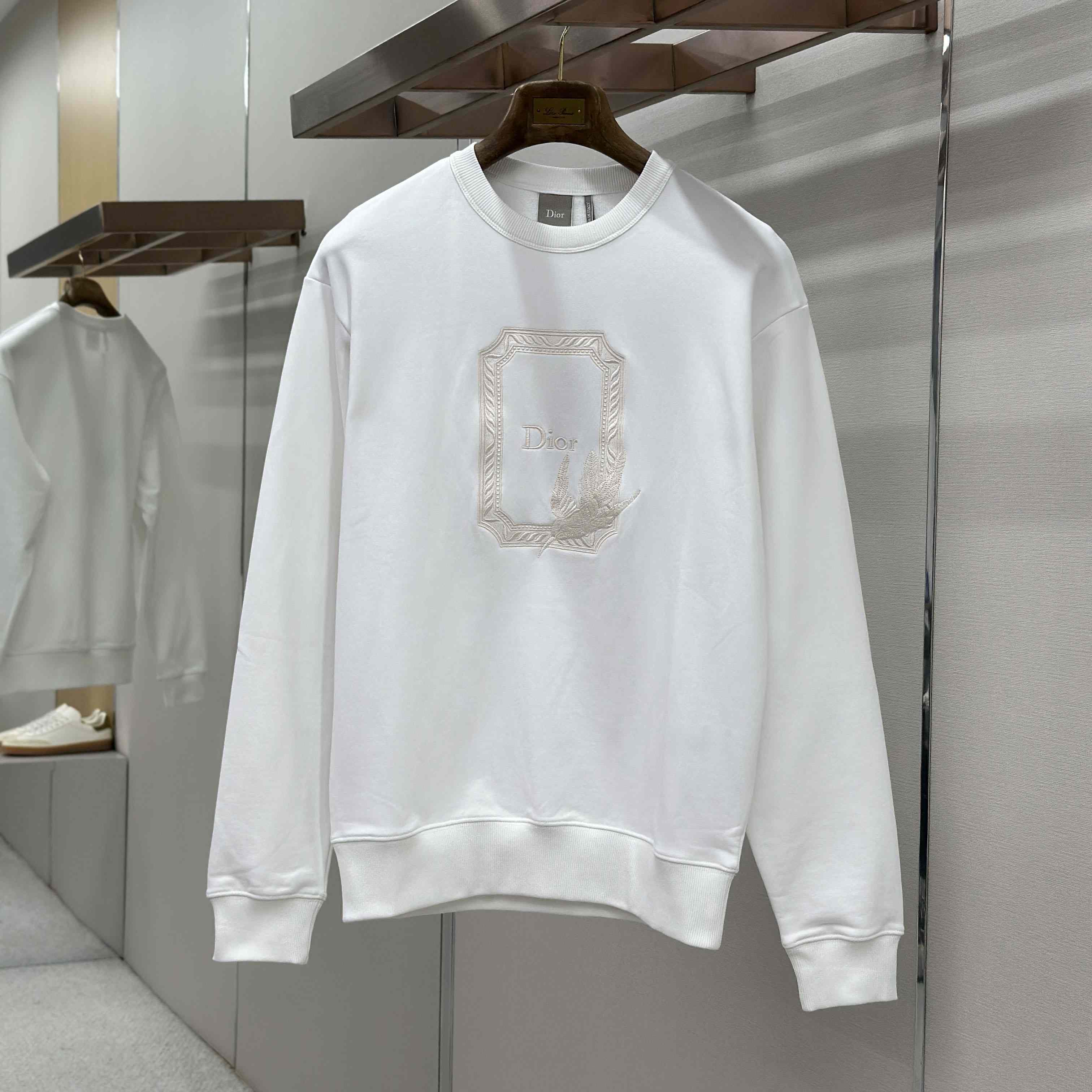Dior Médaillon Colibri Sweatshirt, Relaxed Fit - DesignerGu