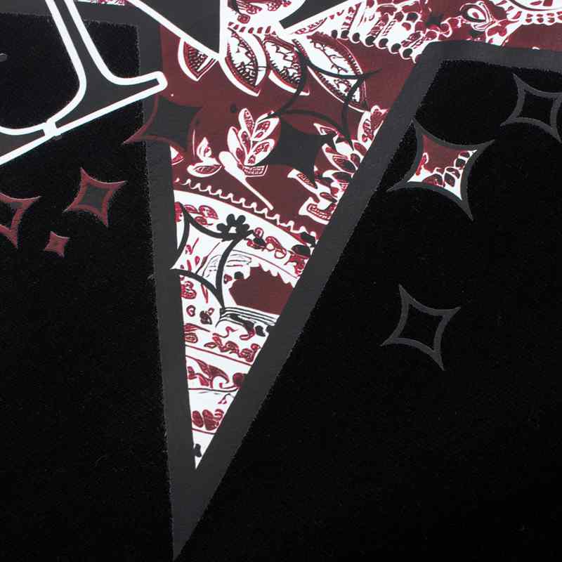 Amiri Paisley Allover Hoodie 'Black/Red' - DesignerGu