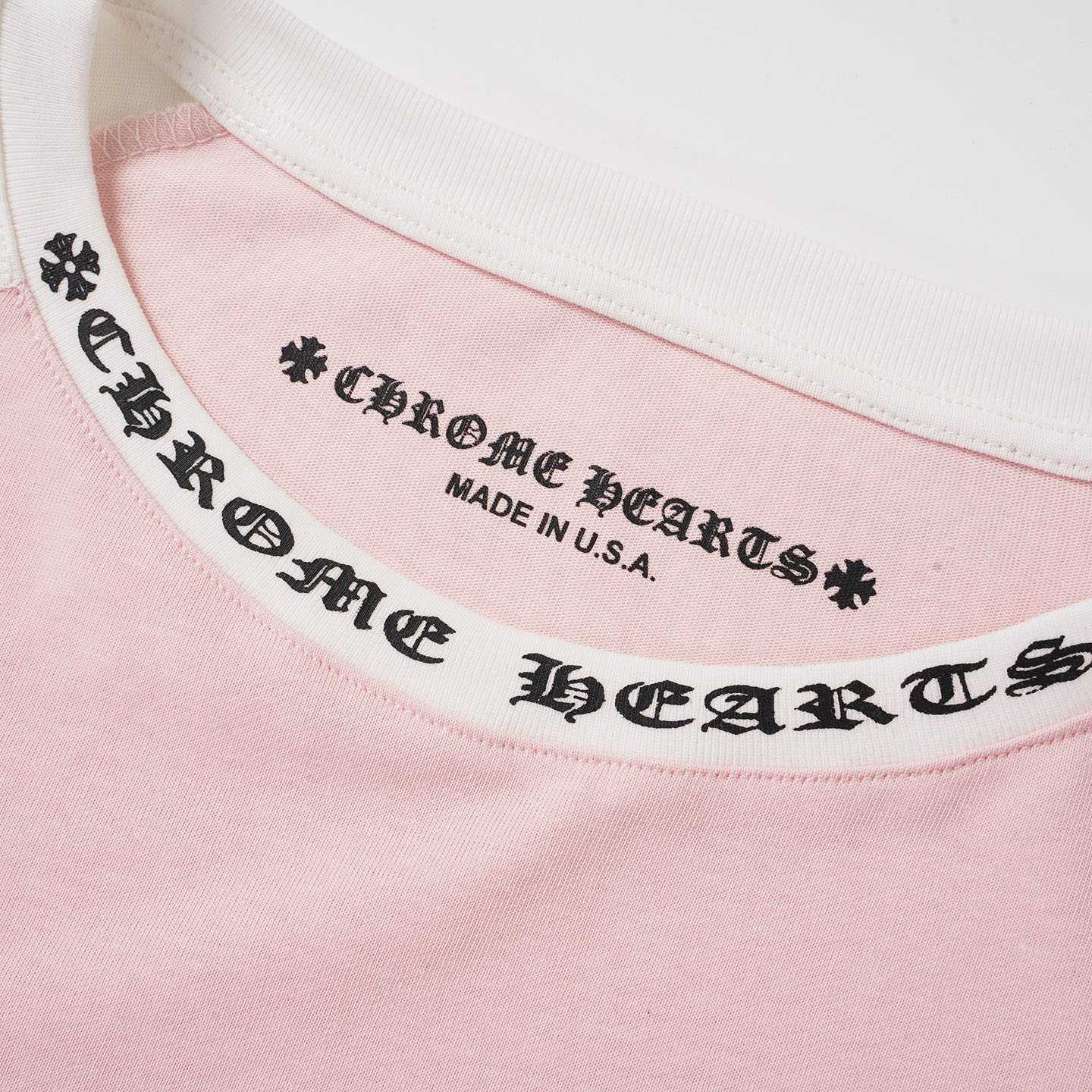 Chrome Hearts Long-Sleeve  Baseball Tee - DesignerGu