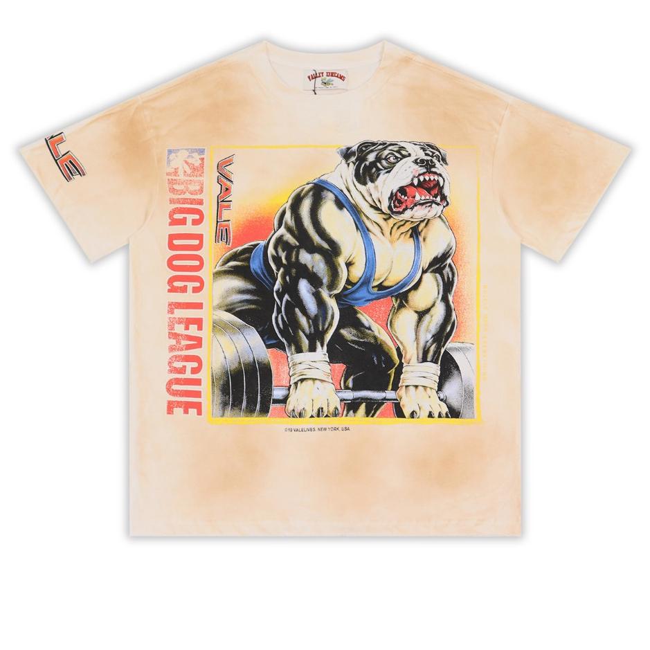 Vale Forever Graphic Print Distressed T-shirt - DesignerGu
