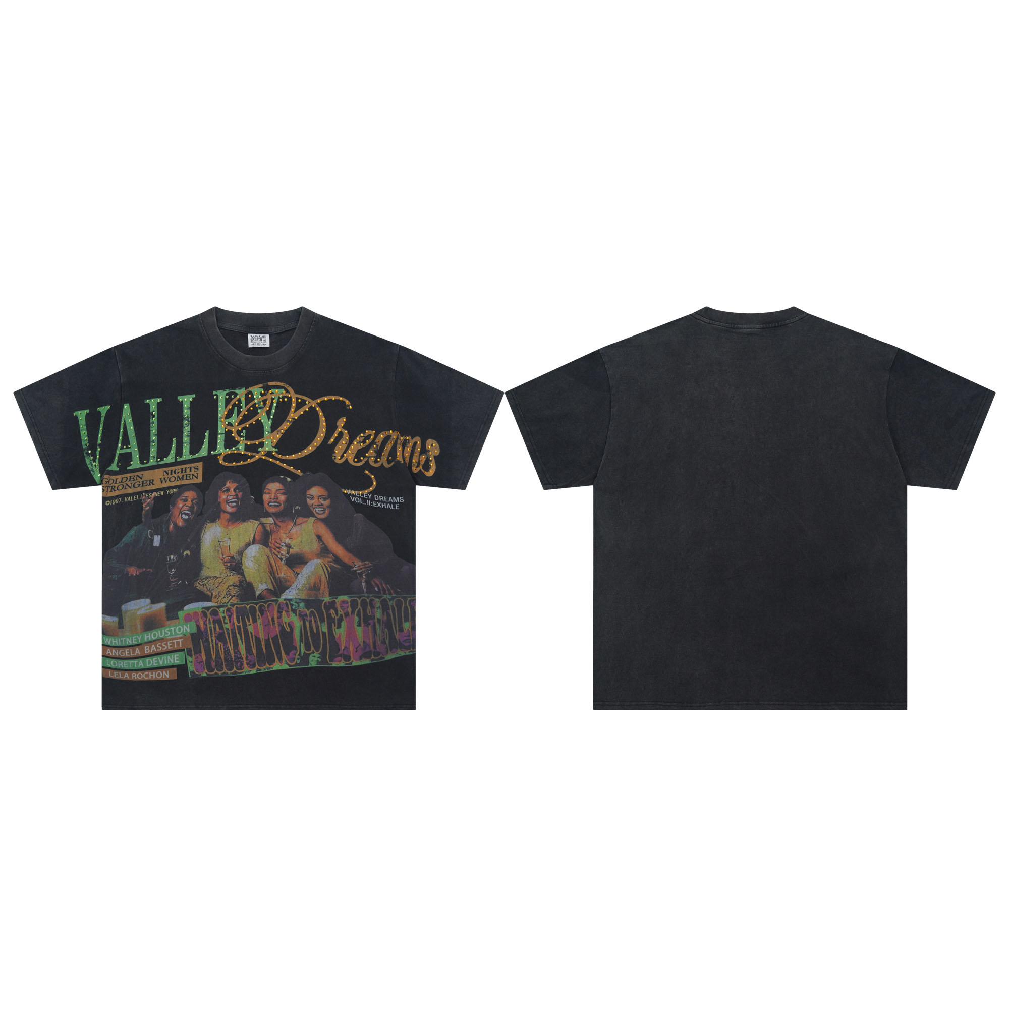 Vale Forever Xhale Bling Tee 'Black' - DesignerGu
