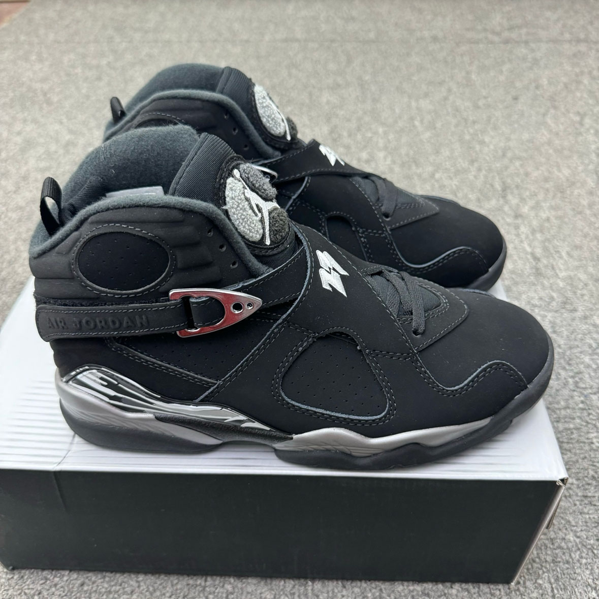 Air Jordan 8 Retro 'Chrome' 305381-007  - DesignerGu