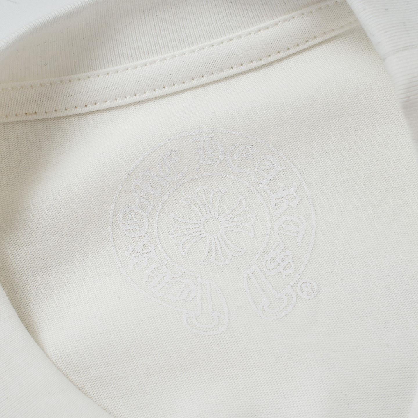 Chrome Hearts Miami Horseshoe Logo Long Sleeve T-Shirt - DesignerGu