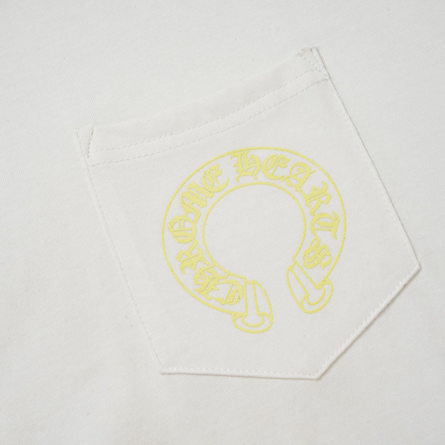 Chrome Hearts Miami Horseshoe Logo Long Sleeve T-Shirt - DesignerGu