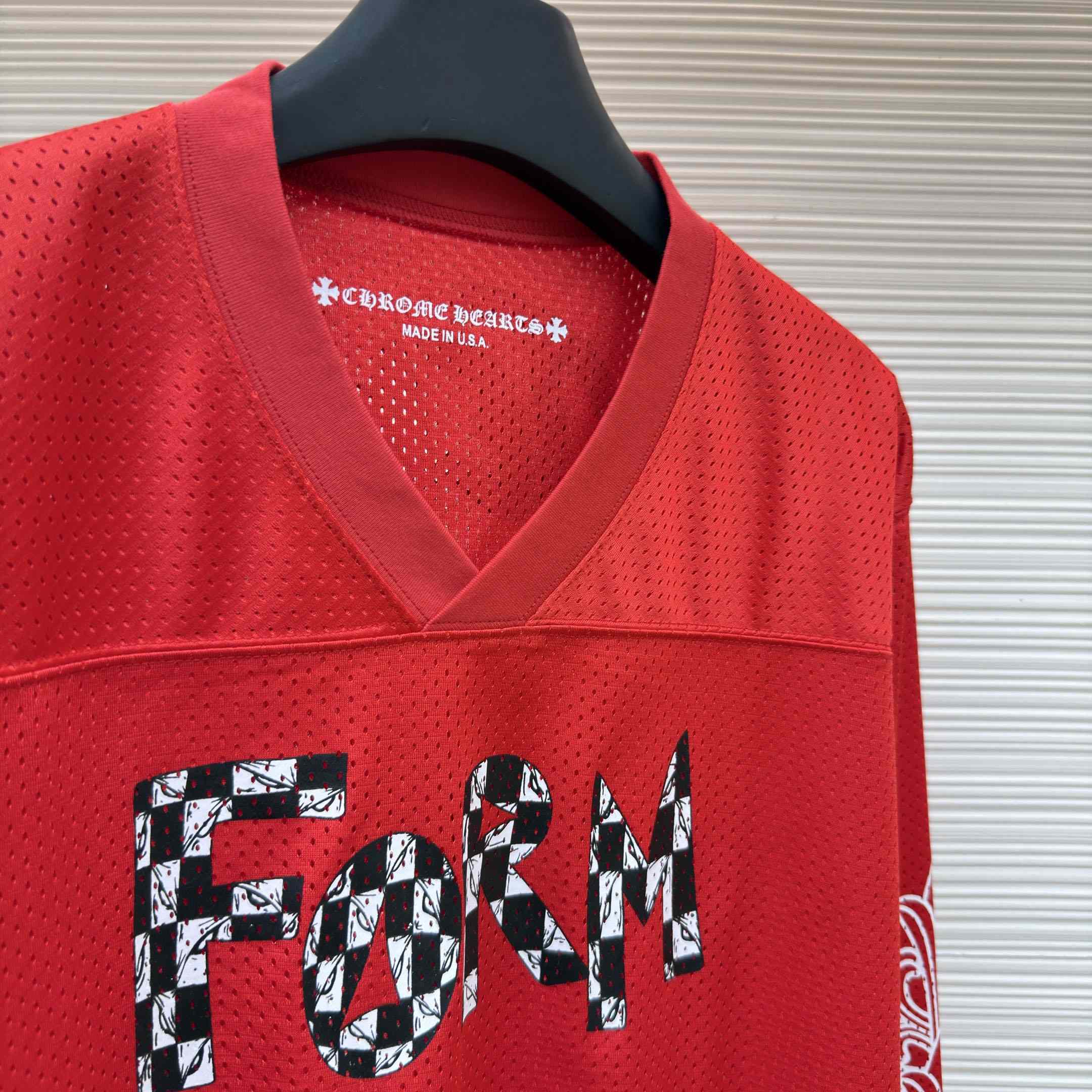 Chrome Hearts Stadium Mesh Long sleeve Jersey  - DesignerGu