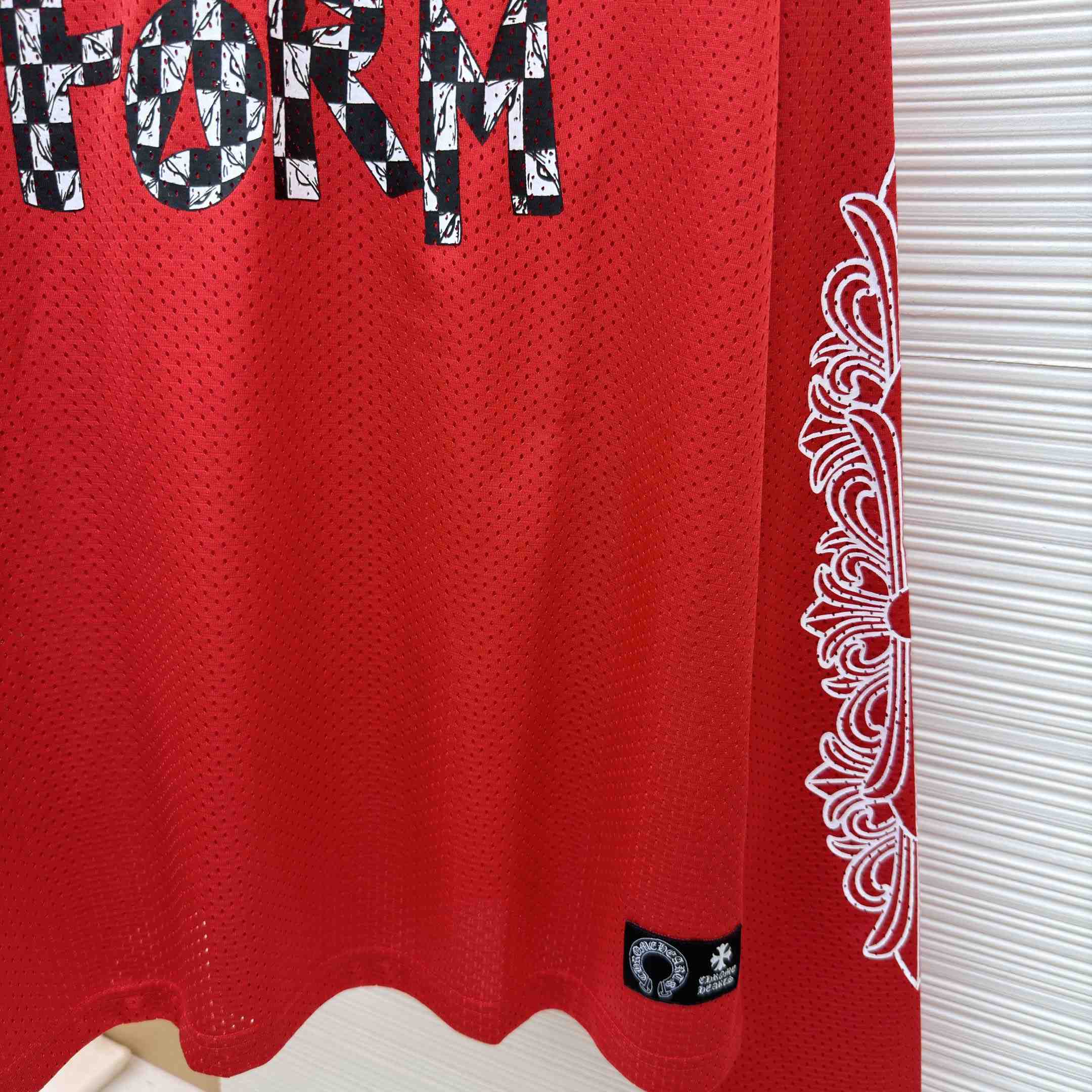 Chrome Hearts Stadium Mesh Long sleeve Jersey  - DesignerGu