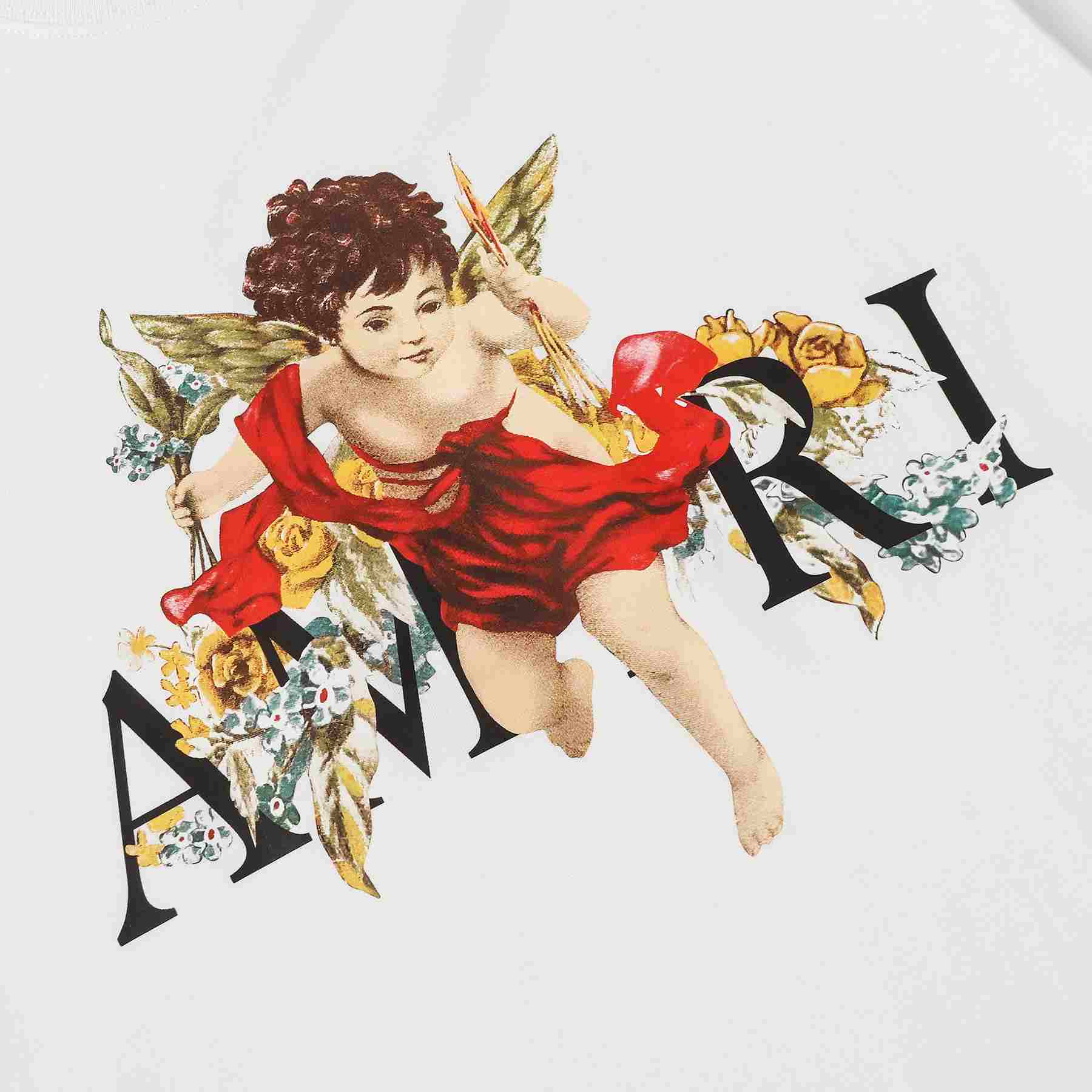 Amiri Cherub Tee 'White' - DesignerGu