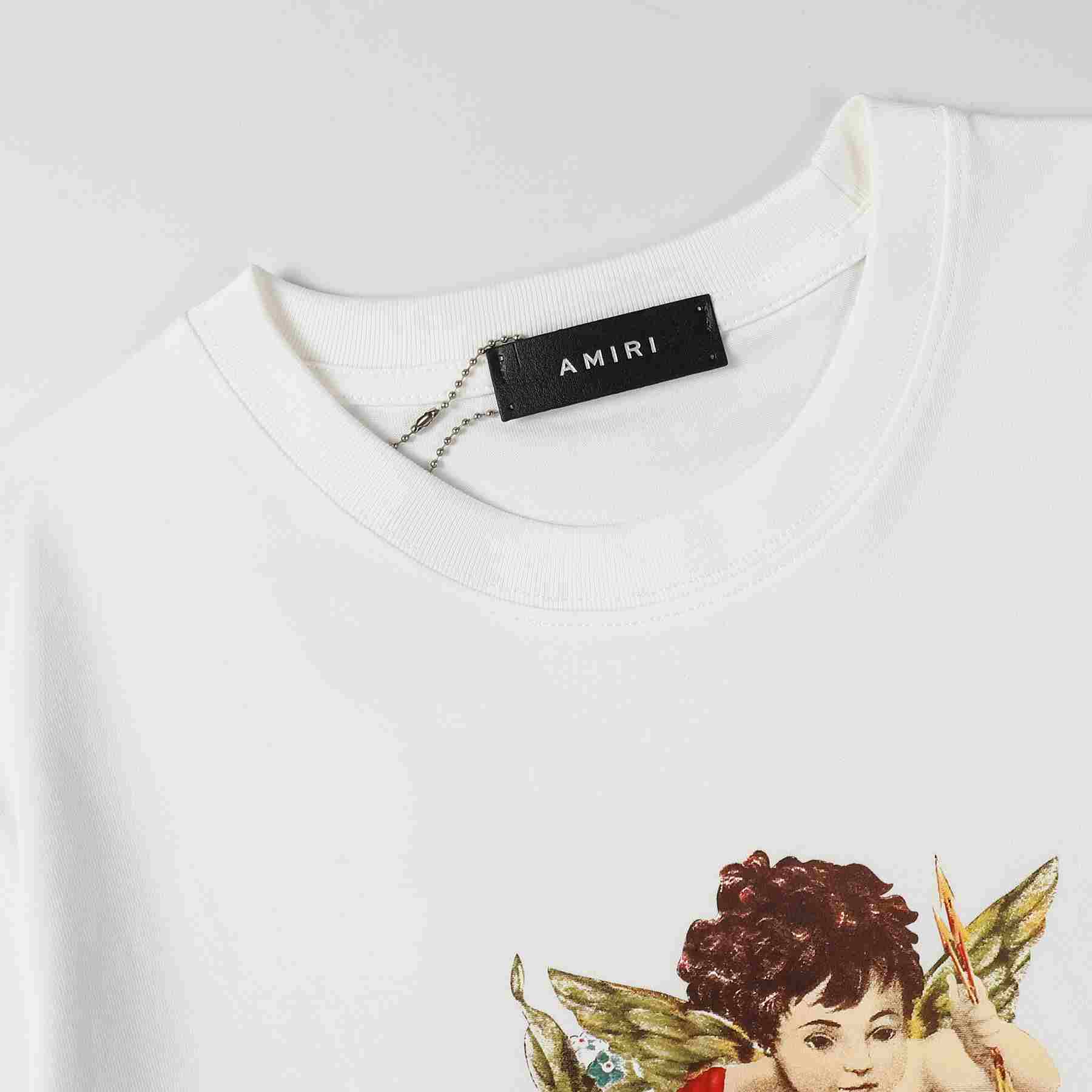 Amiri Cherub Tee 'White' - DesignerGu
