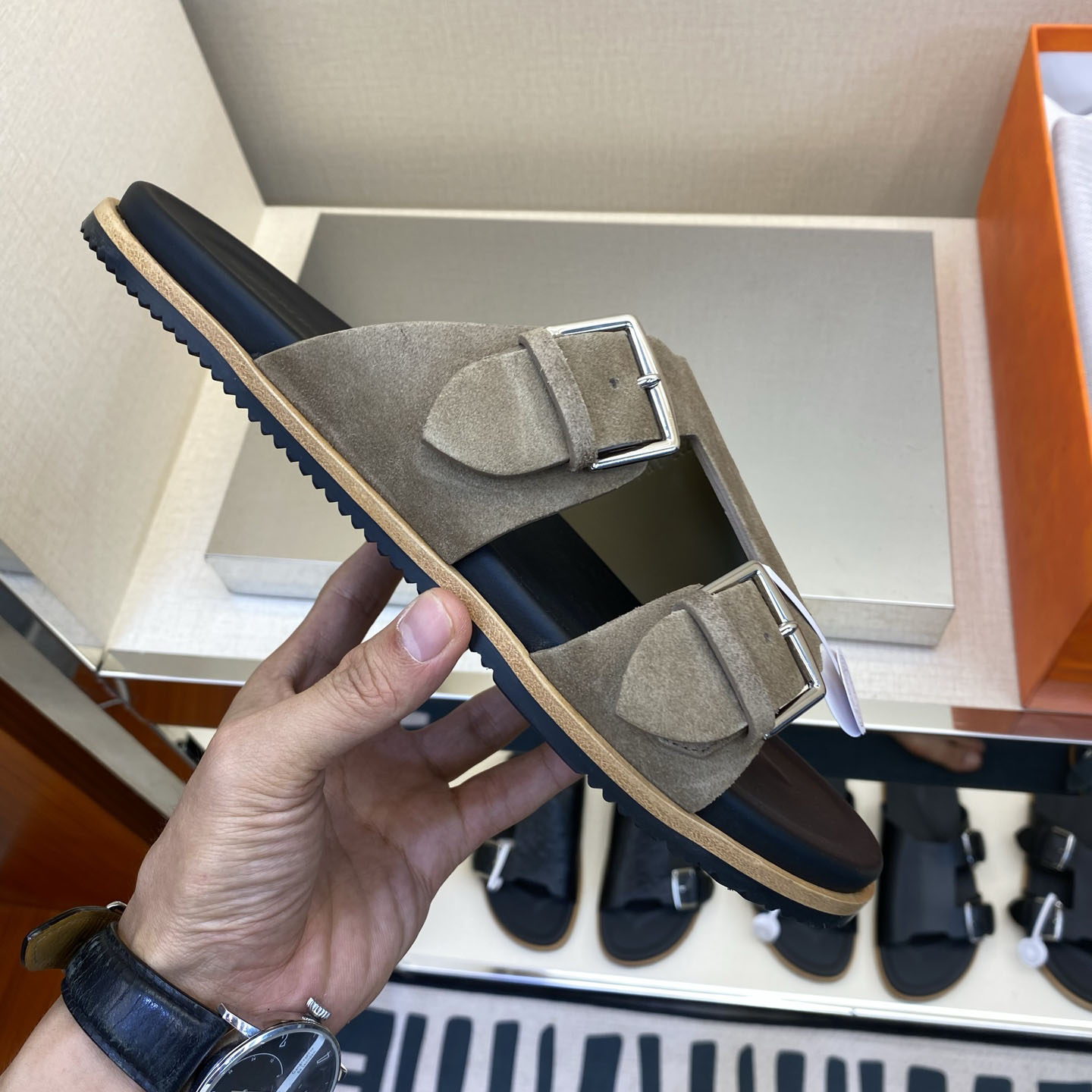 Hermes Naxos Sandal - DesignerGu