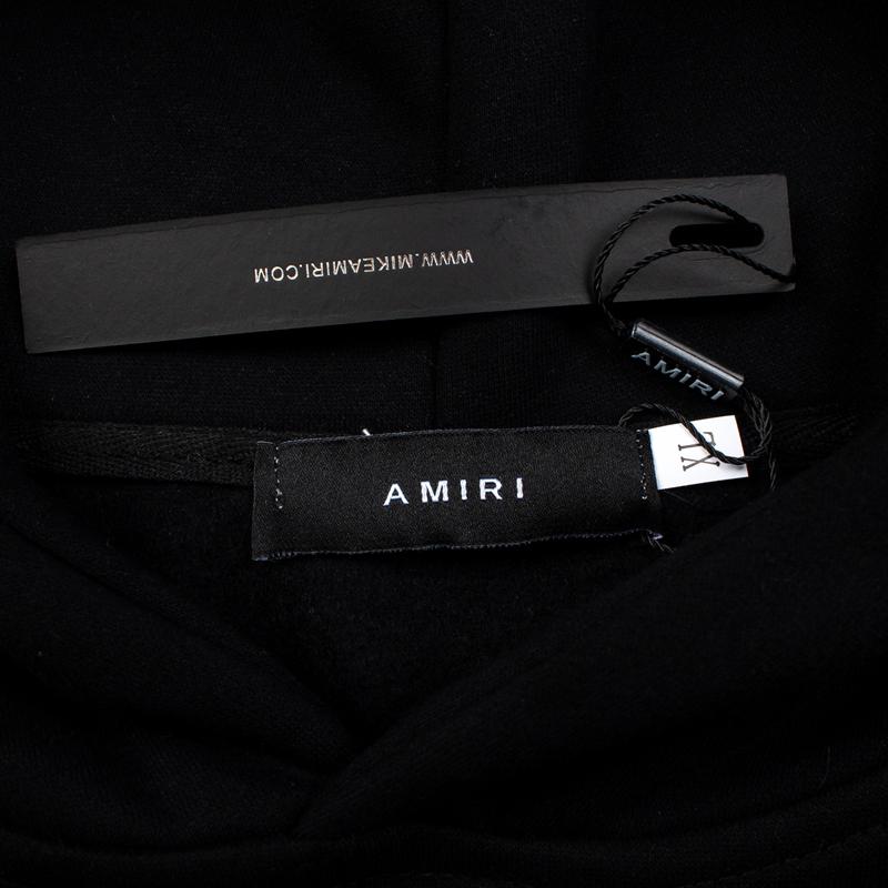 Amiri Floral Hoodie 'Black' - DesignerGu