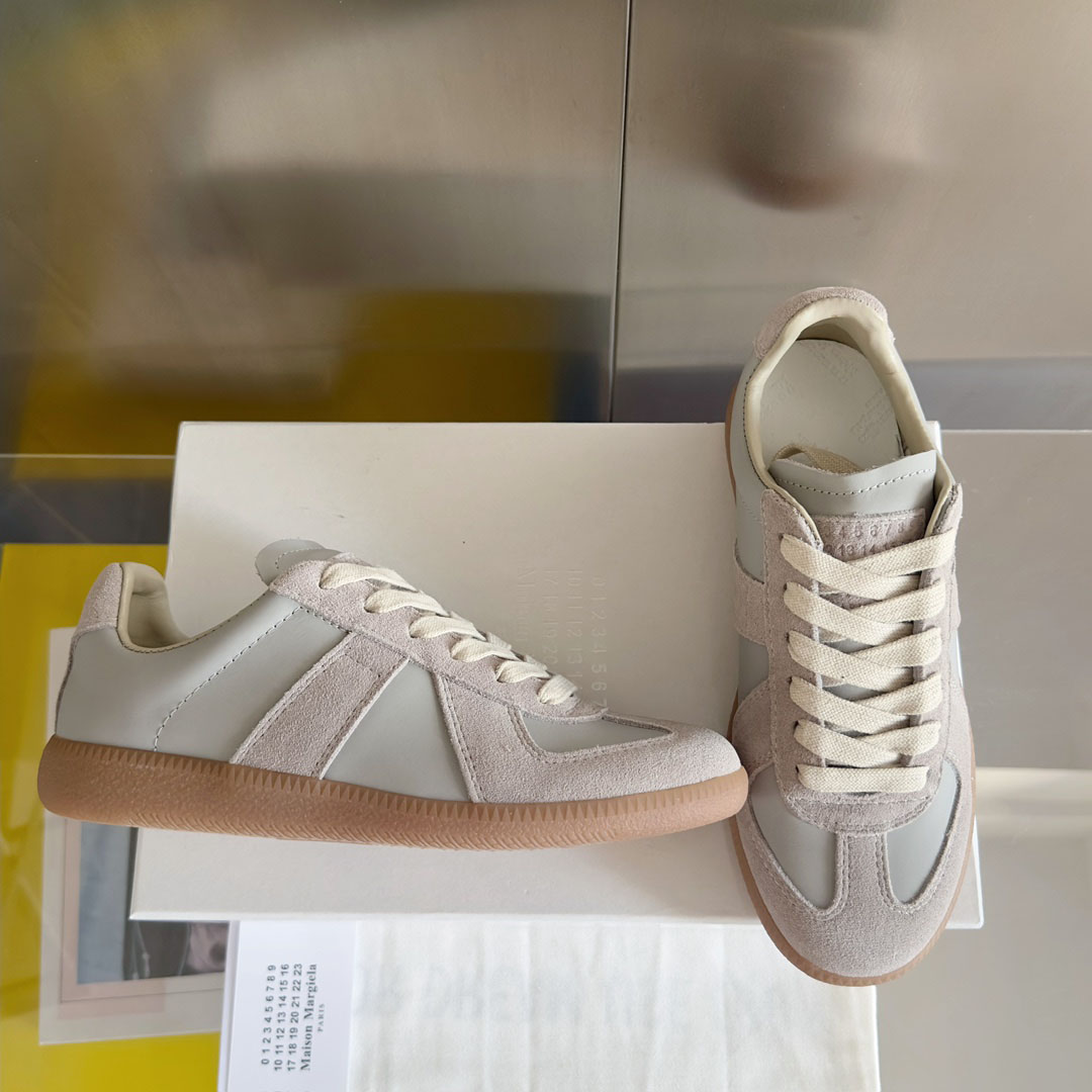 Maison Margiela Gray Replica Sneakers - DesignerGu