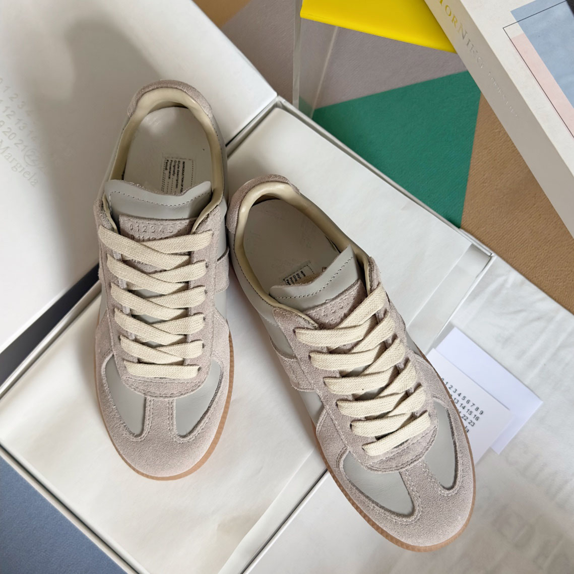 Maison Margiela Gray Replica Sneakers - DesignerGu