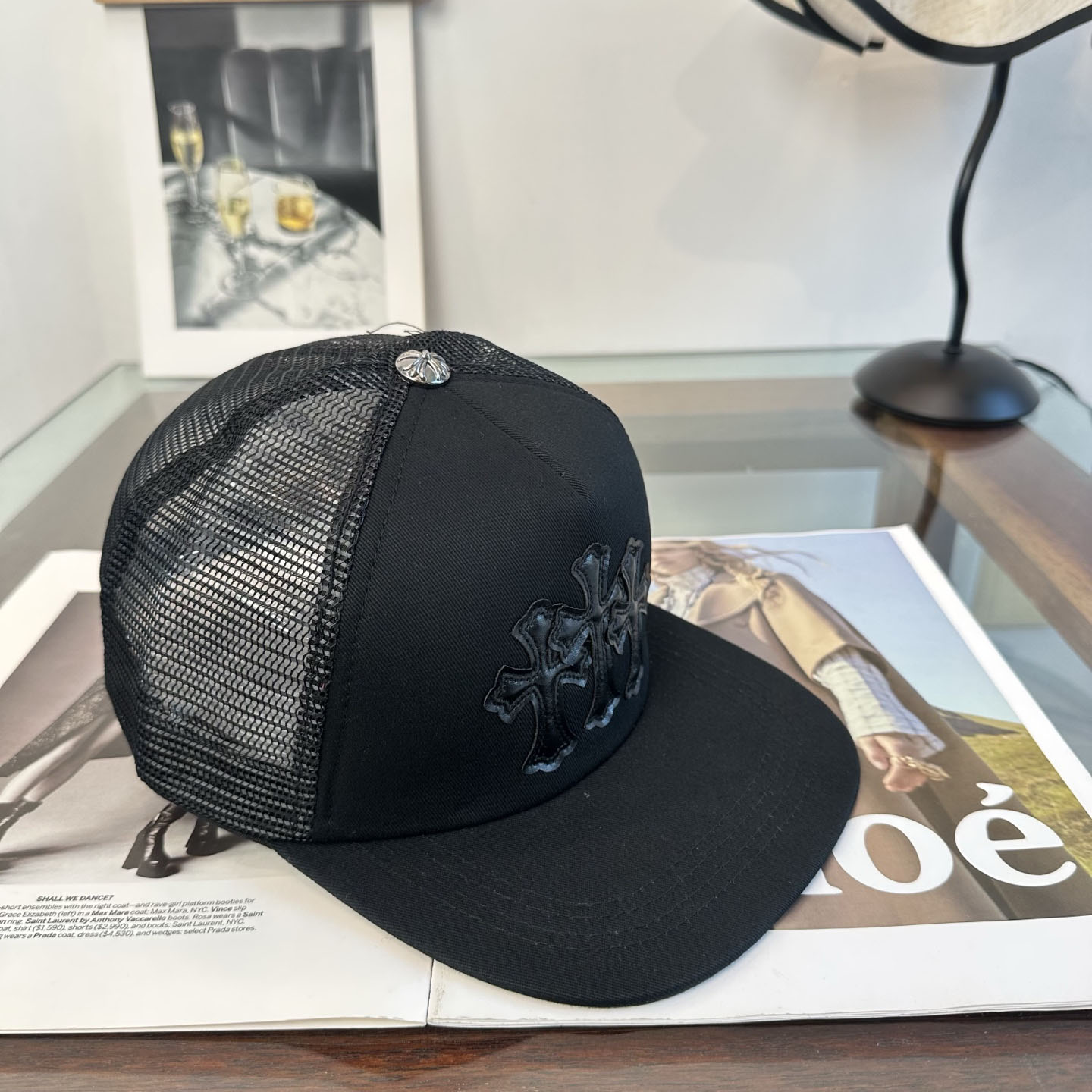 Chrome Heart Cap  - DesignerGu