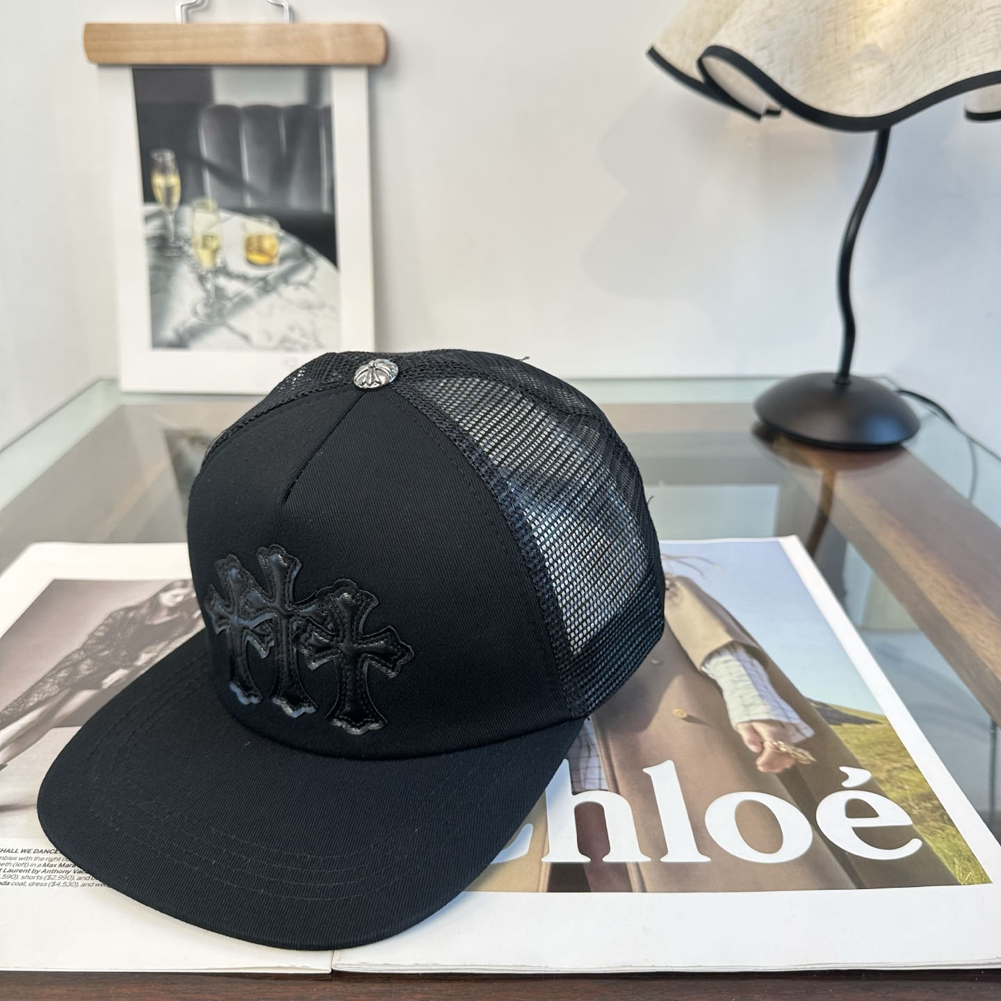 Chrome Heart Cap  - DesignerGu