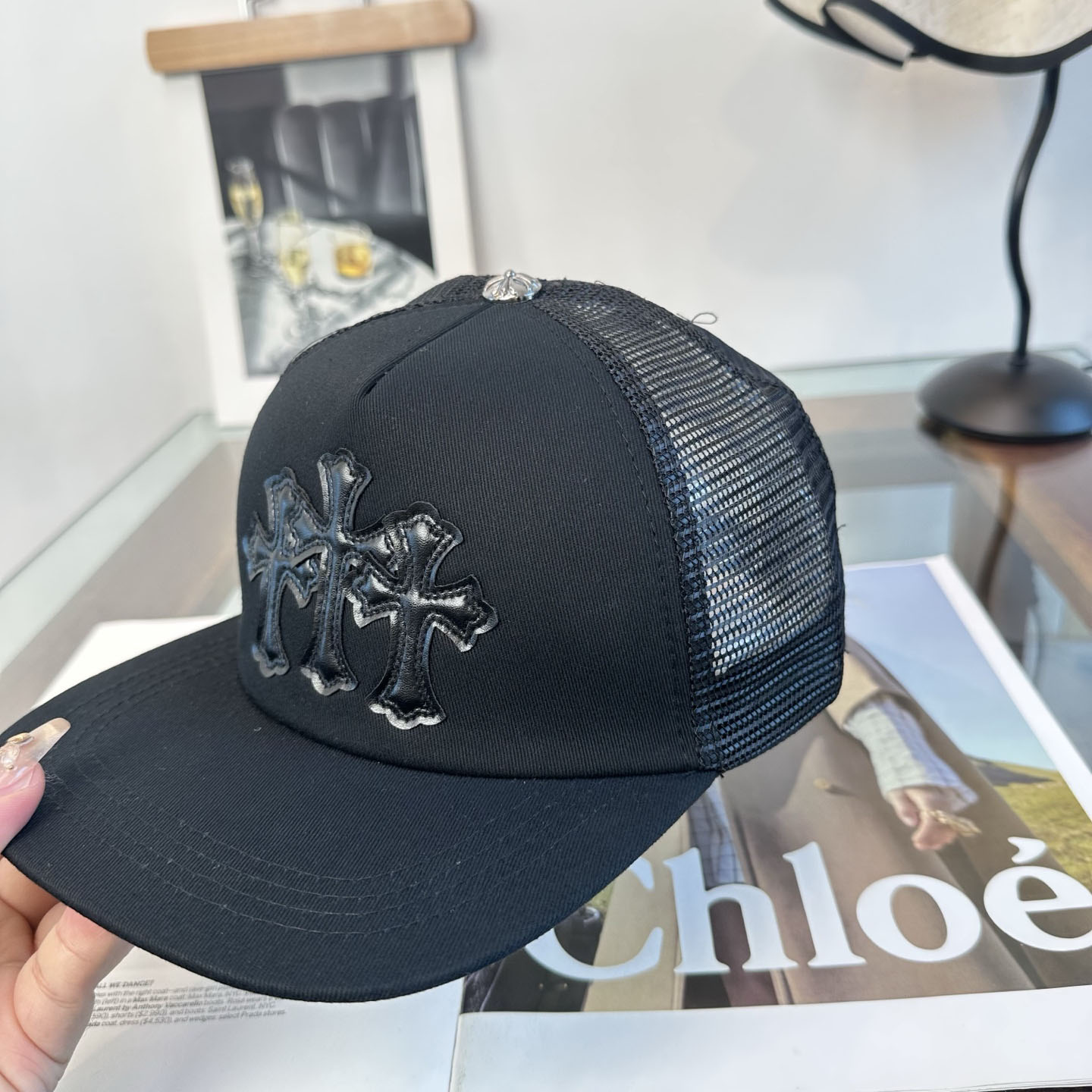 Chrome Heart Cap  - DesignerGu