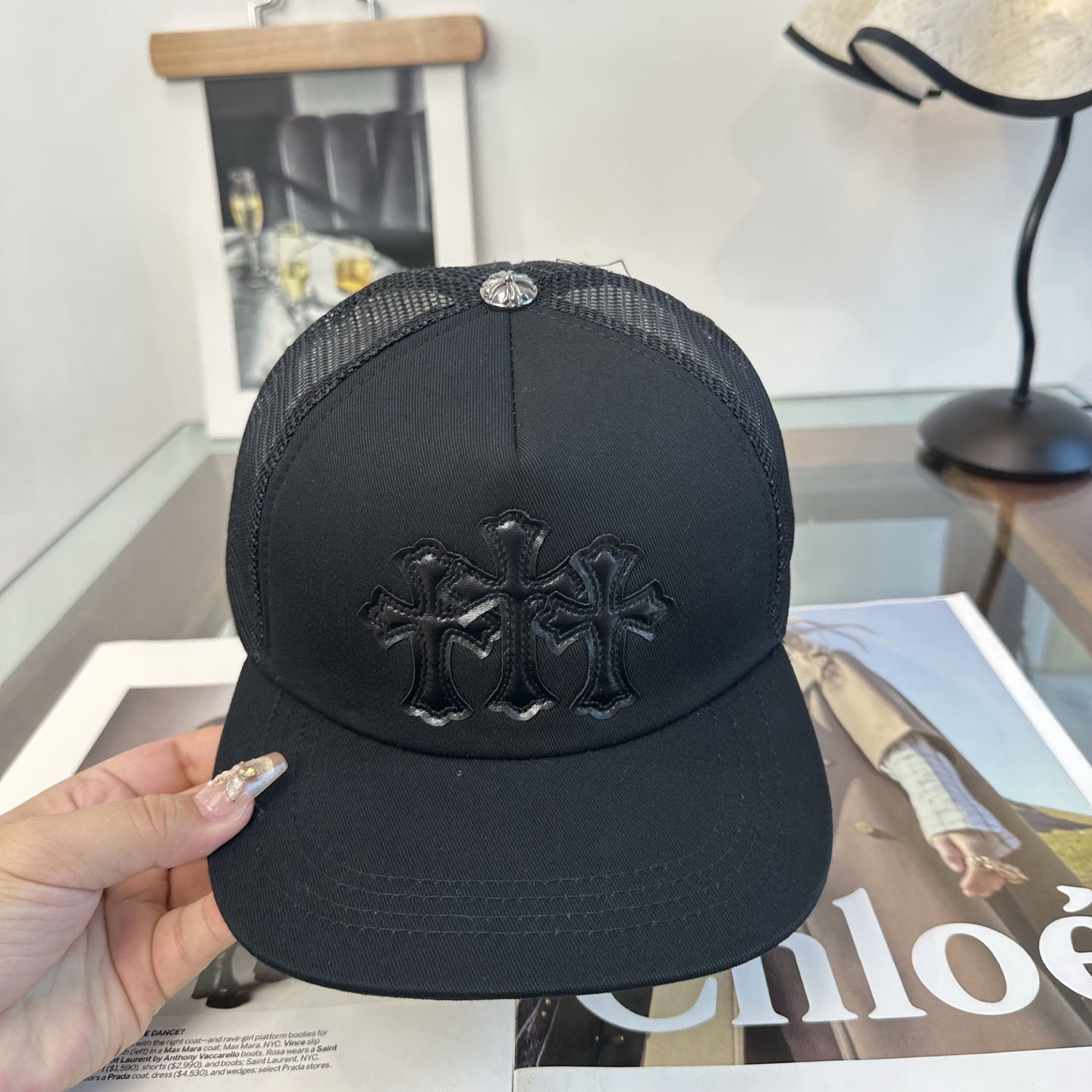 Chrome Heart Cap  - DesignerGu