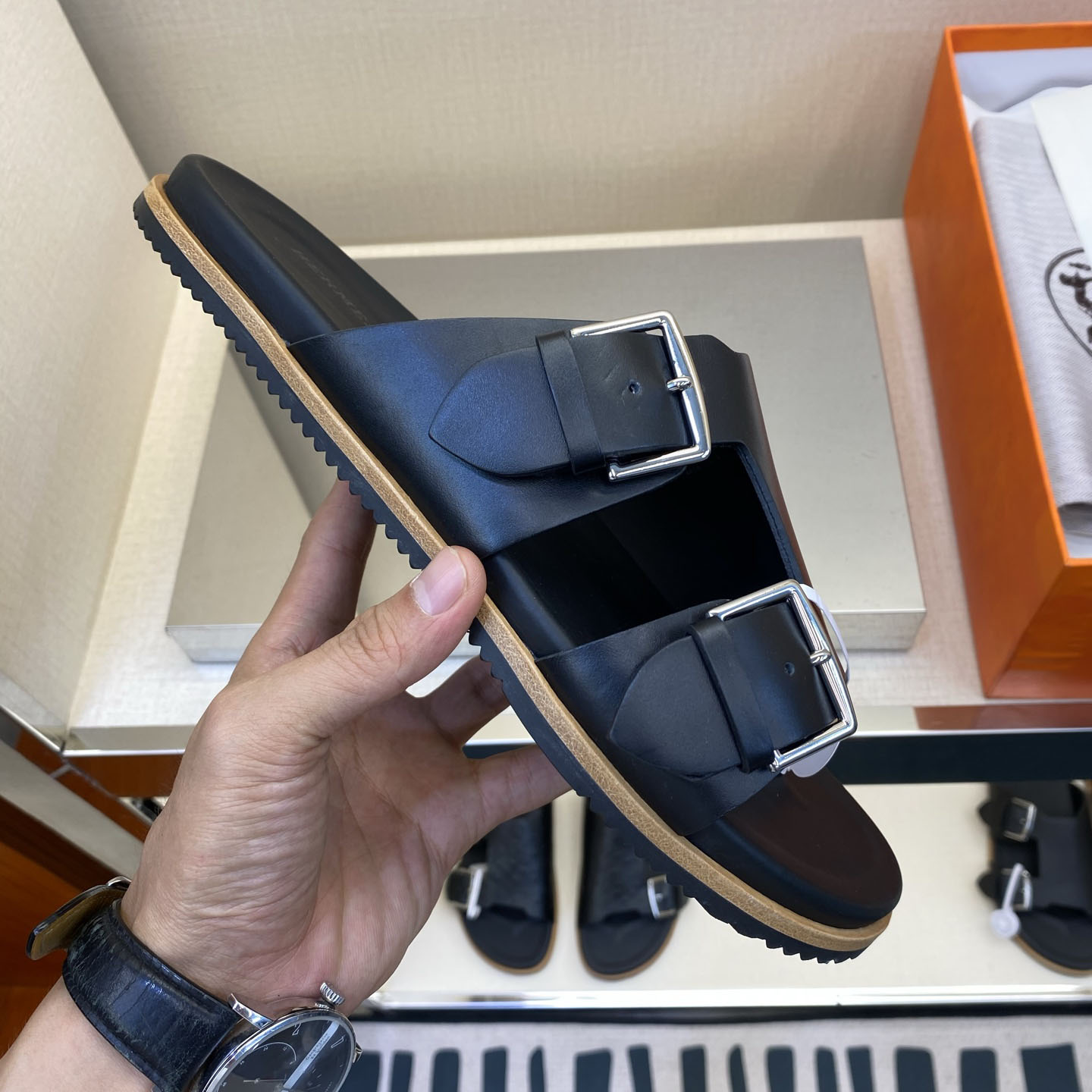 Hermes Naxos Sandal - DesignerGu
