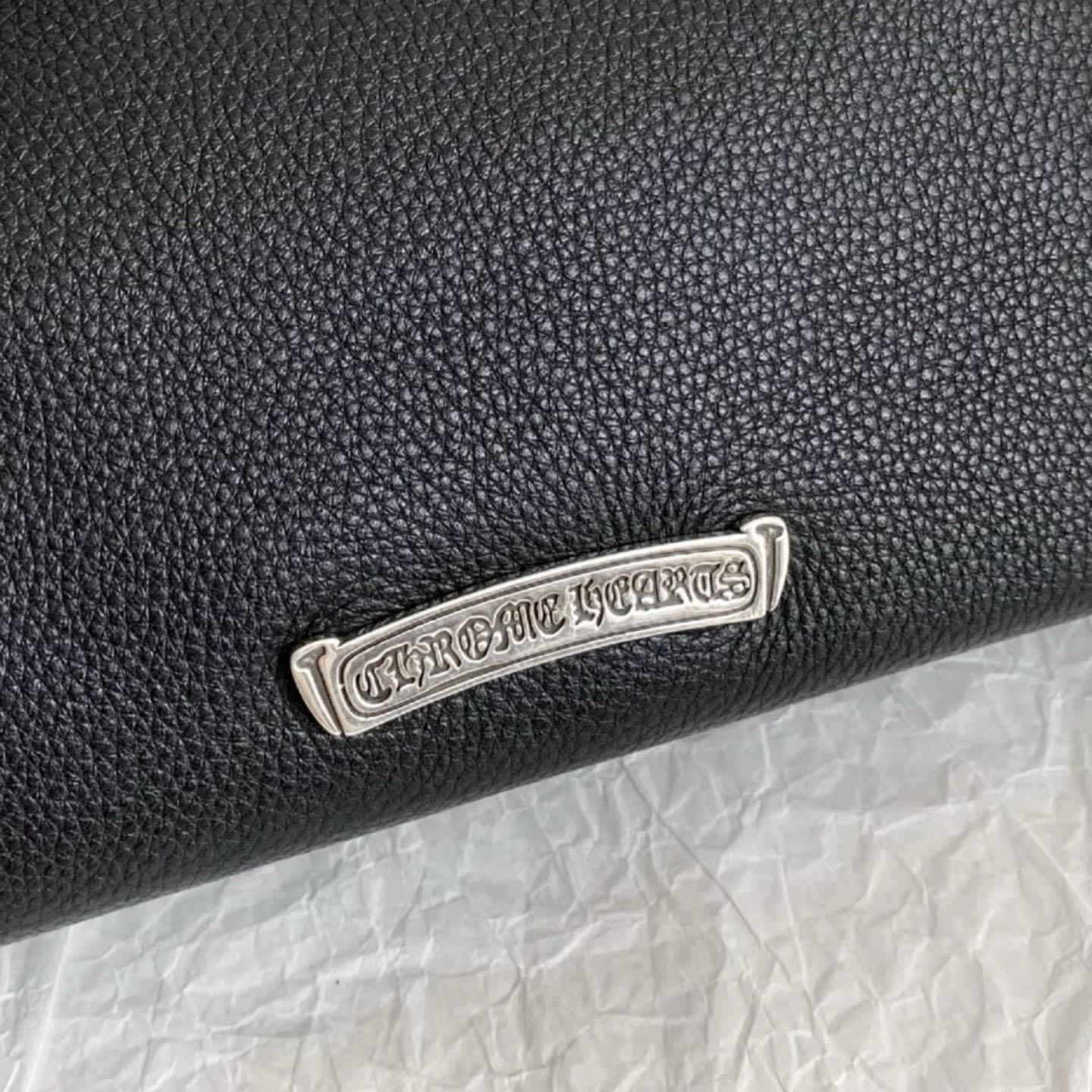Chrome Hearts Viv Silver Dagger Black Bag - DesignerGu
