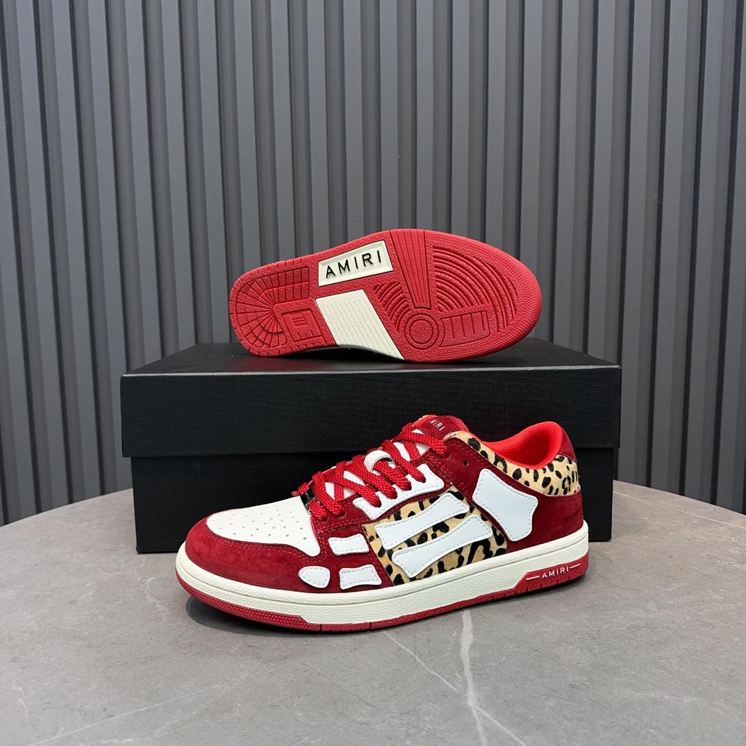 Amiri Leopard Sneakers - DesignerGu