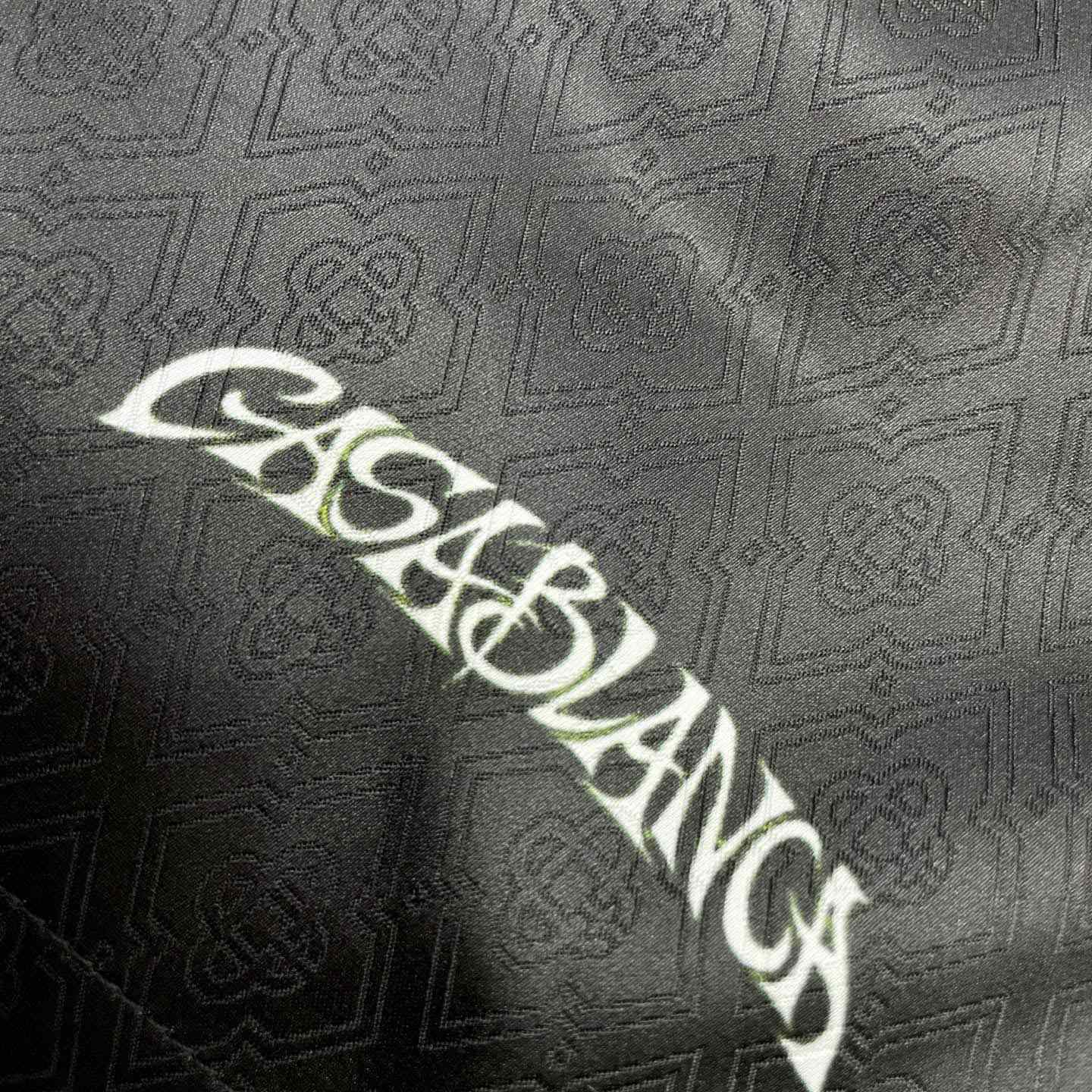 Casablanca Volcano Jacquard Silk Shorts CA3594 - DesignerGu